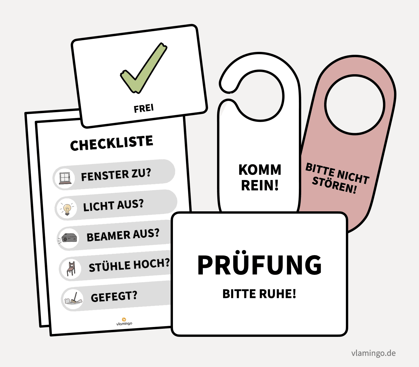 Türschilder für die Schule & den Klassenraum Türschilder für die Schule & den Klassenraum
