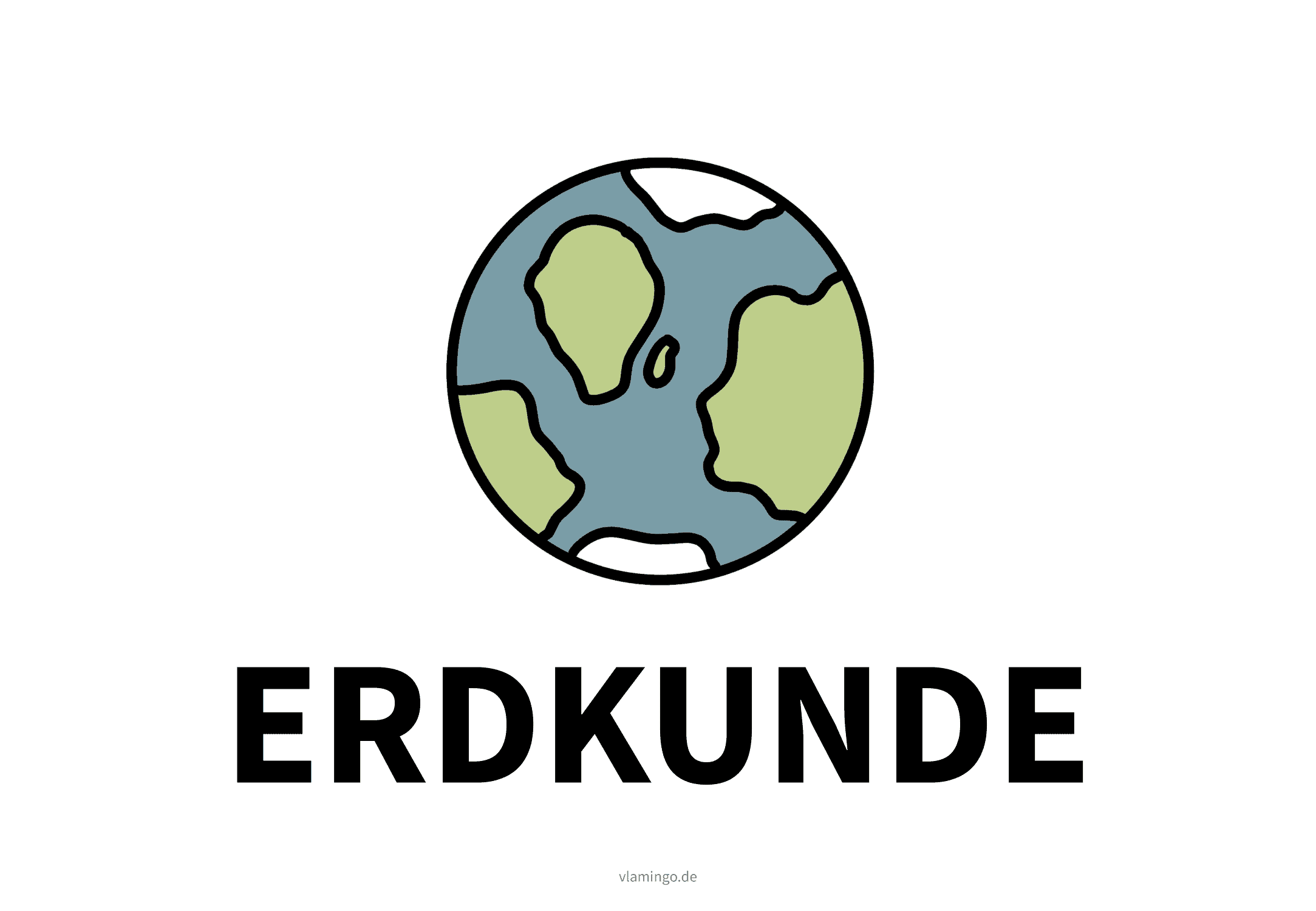 Unterrichtsfach - Erdkunde - Karte