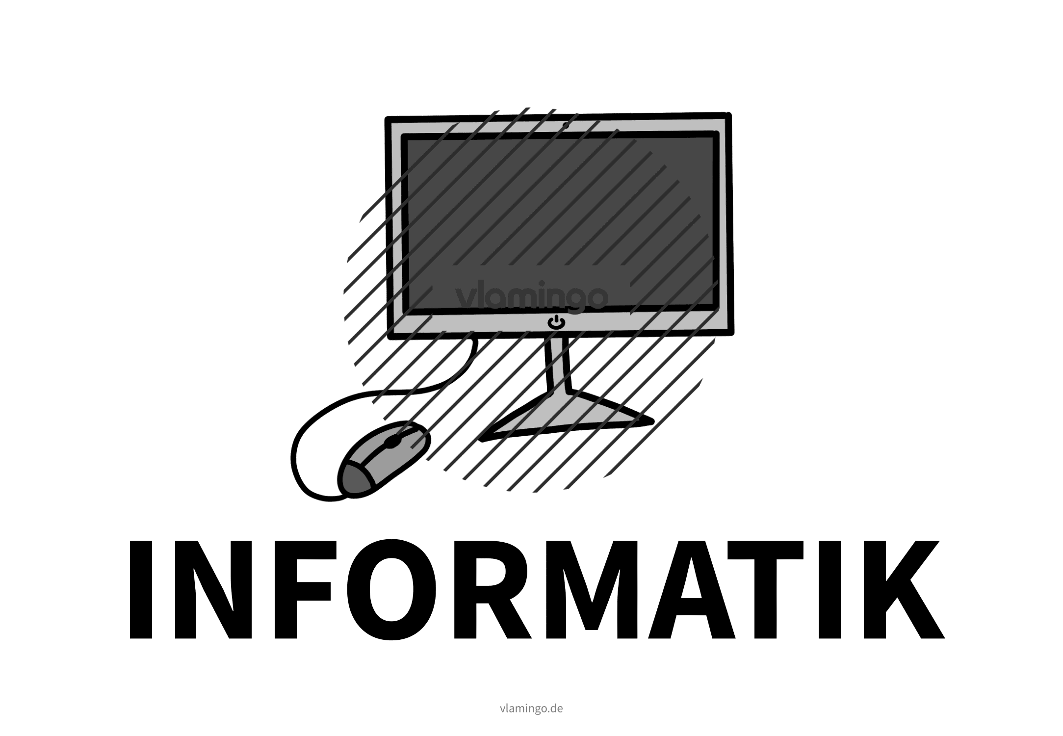 Unterrichtsfach - Informatik - Karte Unterrichtsfach - Informatik - Karte