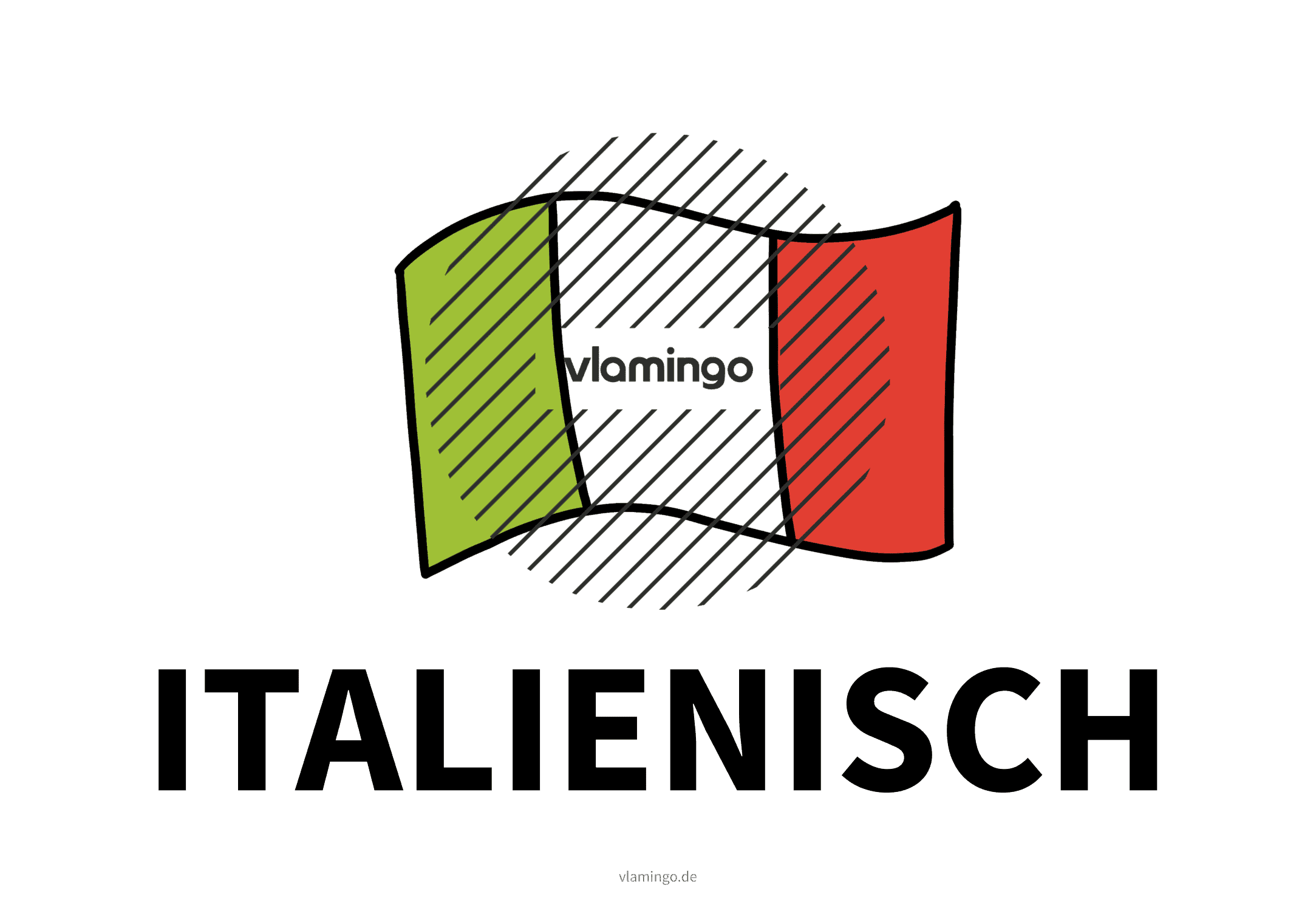 Unterrichtsfach - Italienisch - Karte