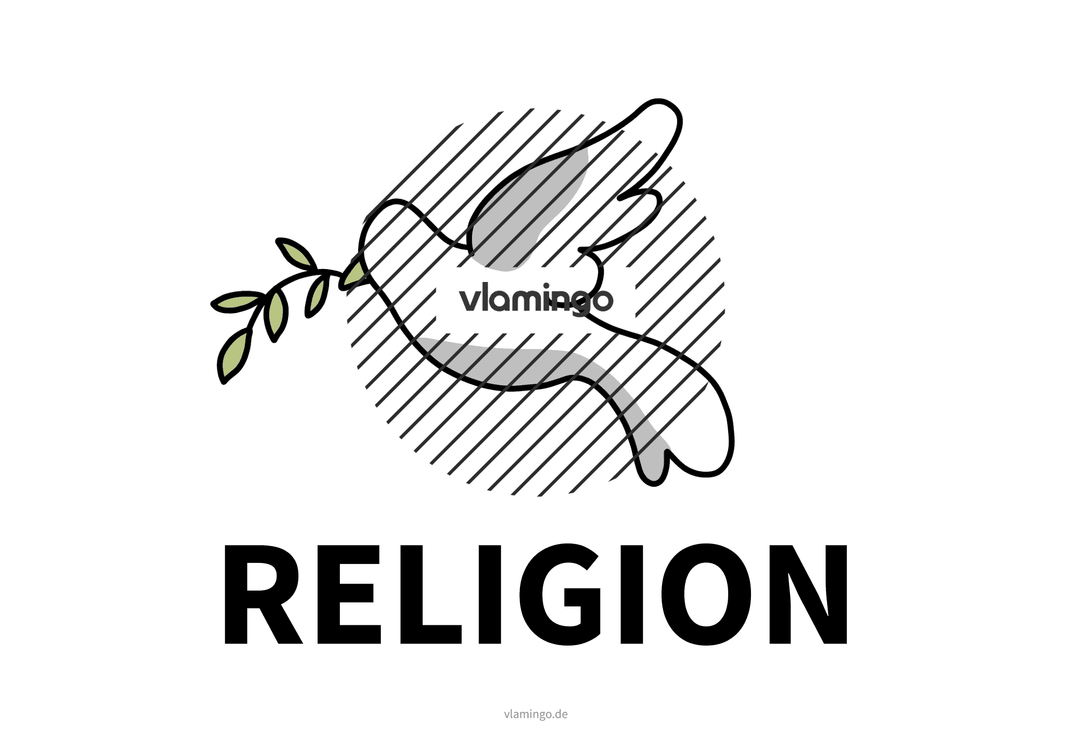Unterrichtsfach - Religion - Karte Unterrichtsfach - Religion - Karte
