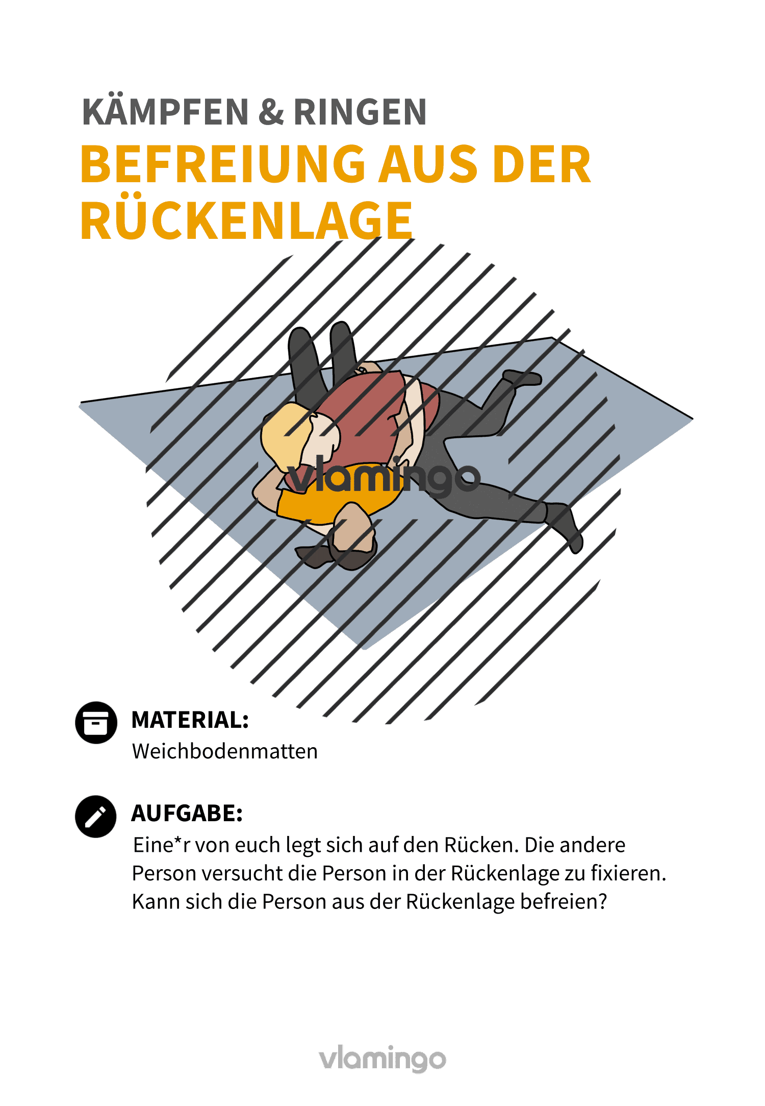 Übung - Befreiung aus der Rückenlage