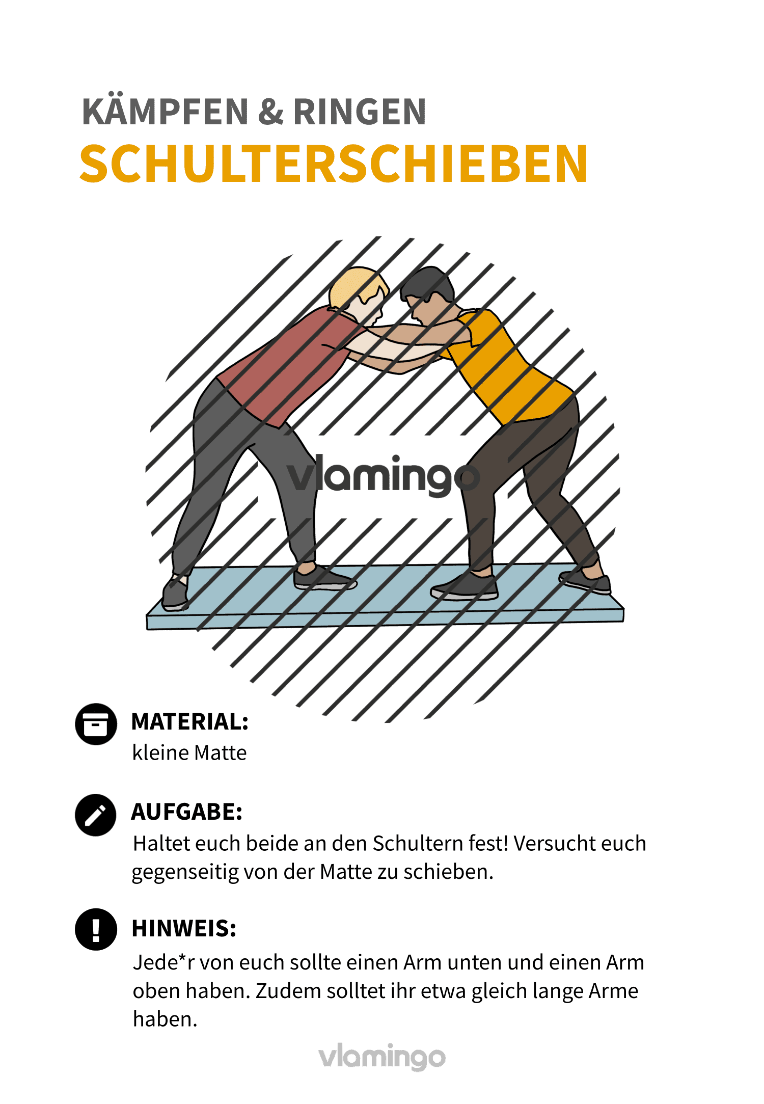 Übung - Schulterschieben