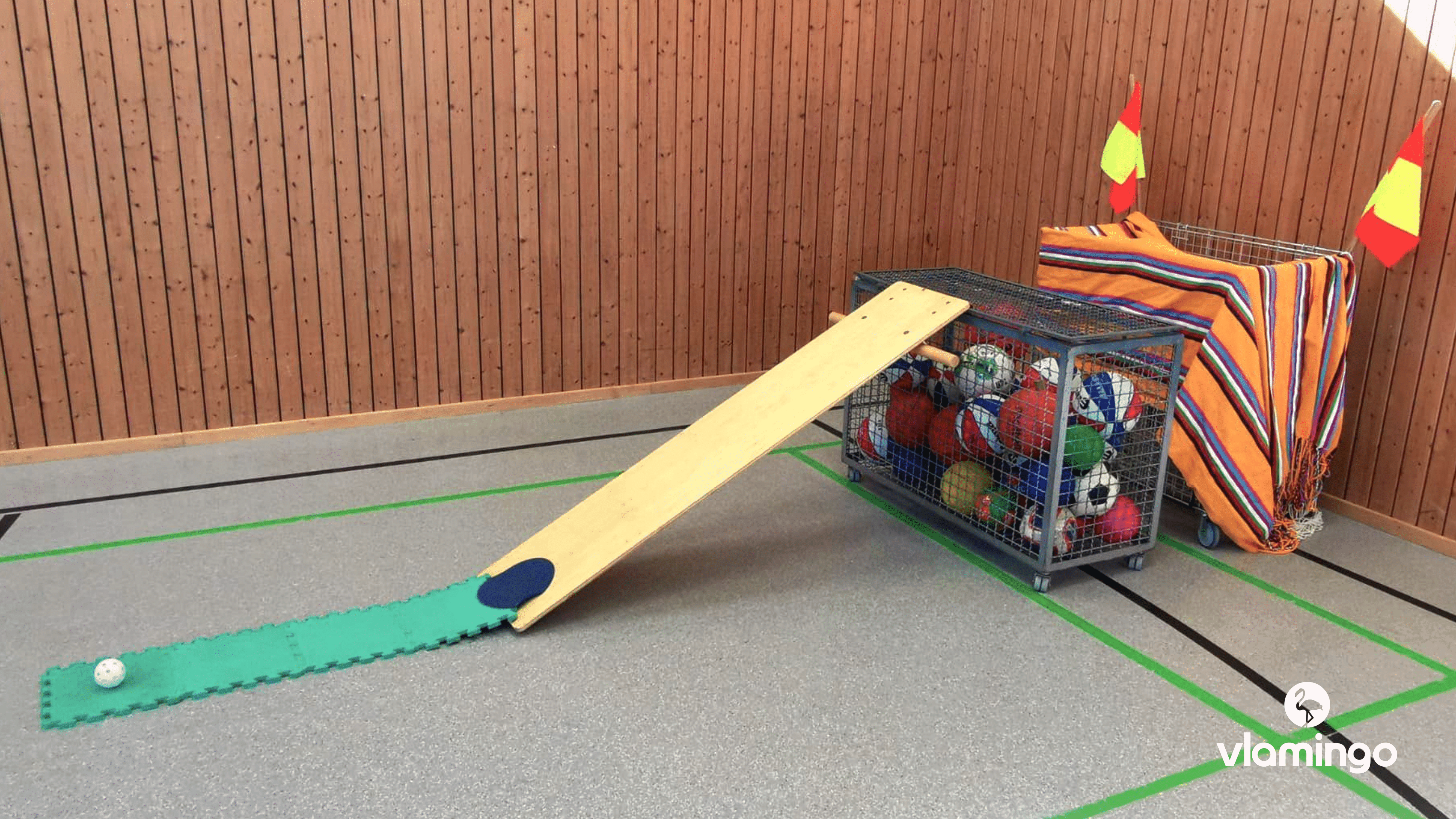 Minigolf-Bahn im Schulsport 4 Minigolf-Bahneditor Vorschaubild