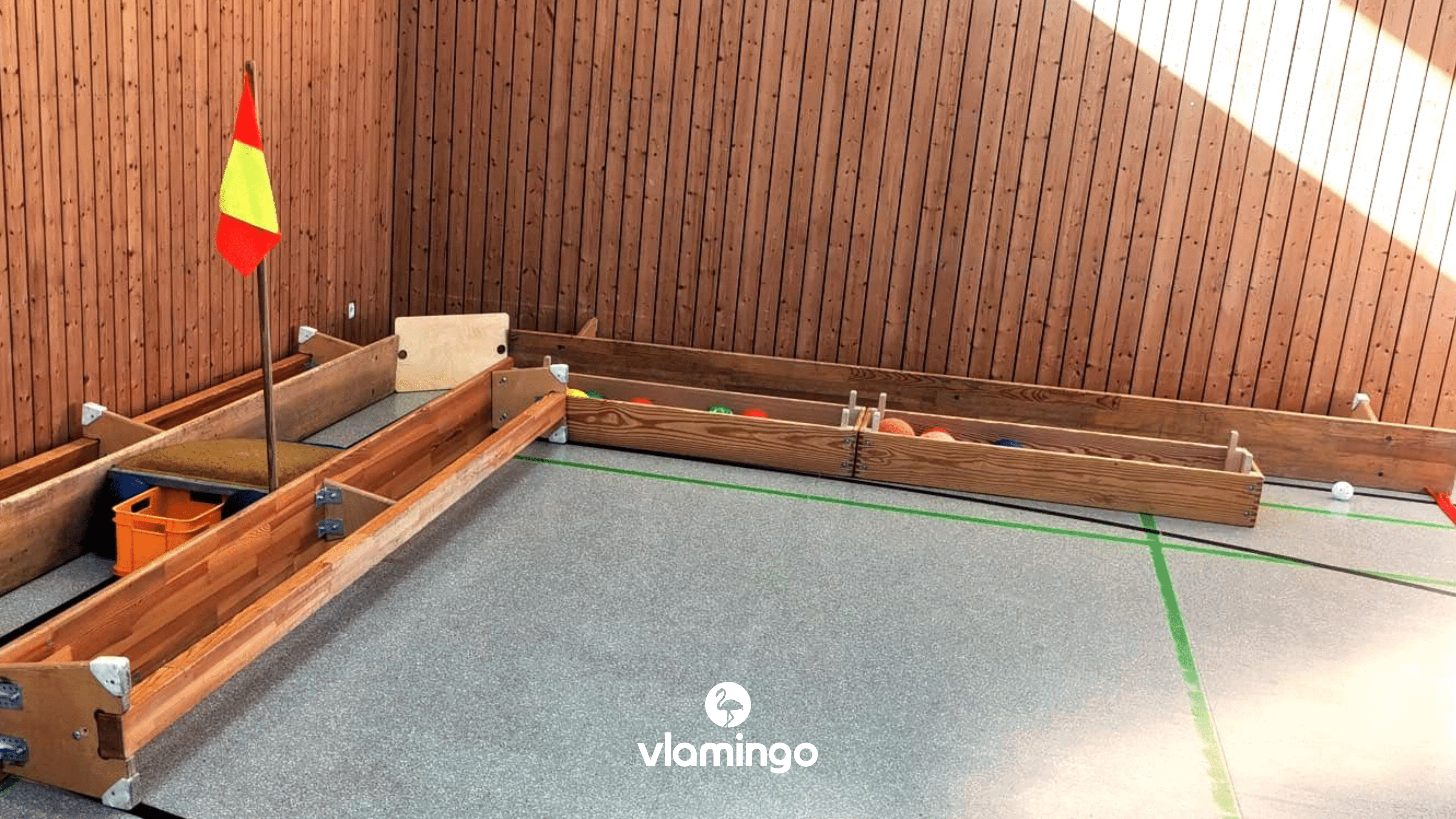 Minigolf-Bahn in der Sporthalle 1 Minigolf-Bahneditor Vorschaubild
