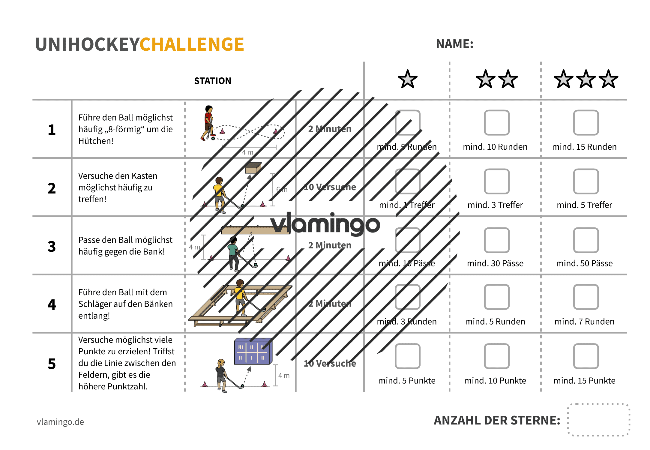 Unihockey - Challenge