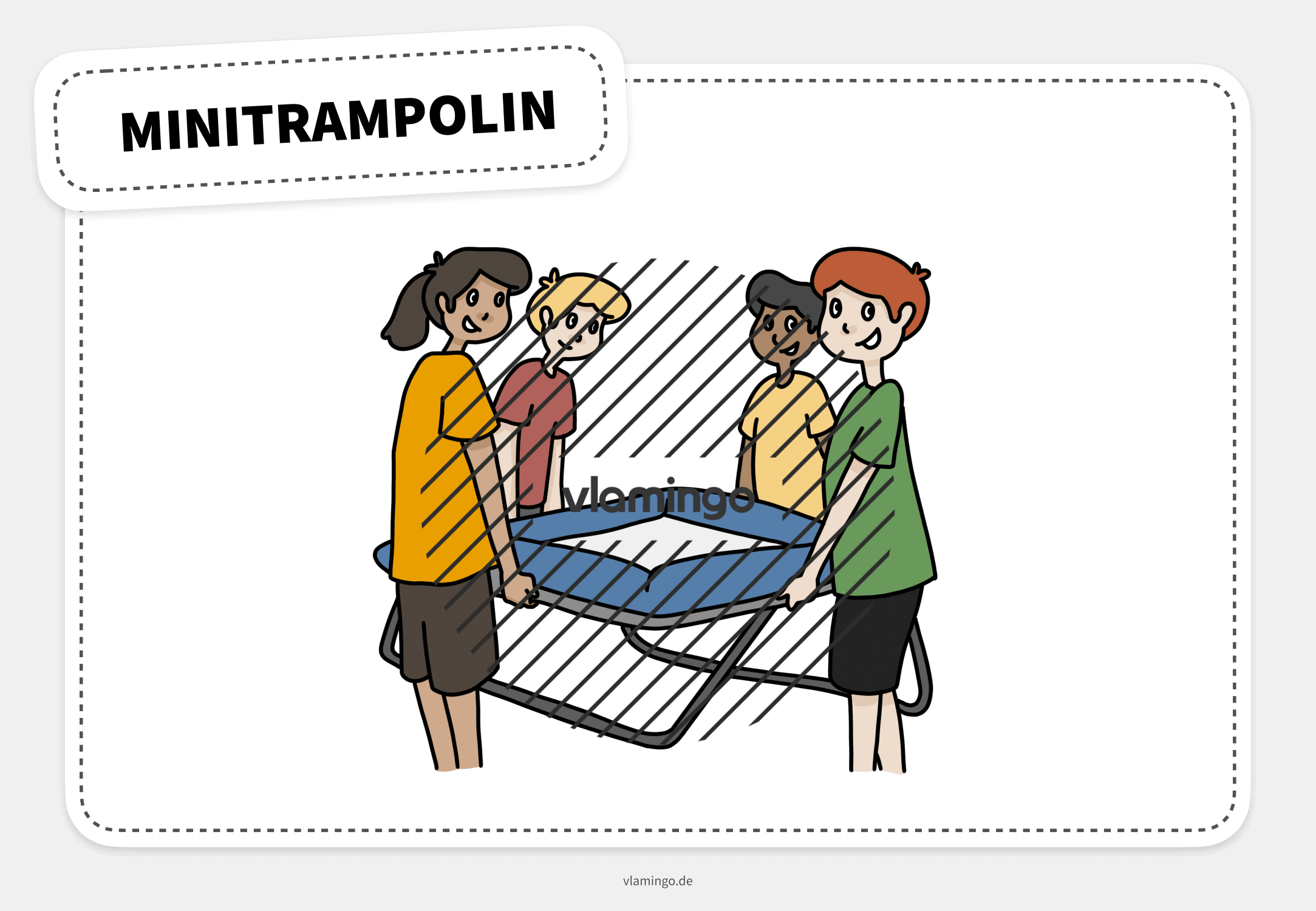 Geräteführerschein - Minitrampolin tragen Geräteführerschein - Minitrampolin tragen
