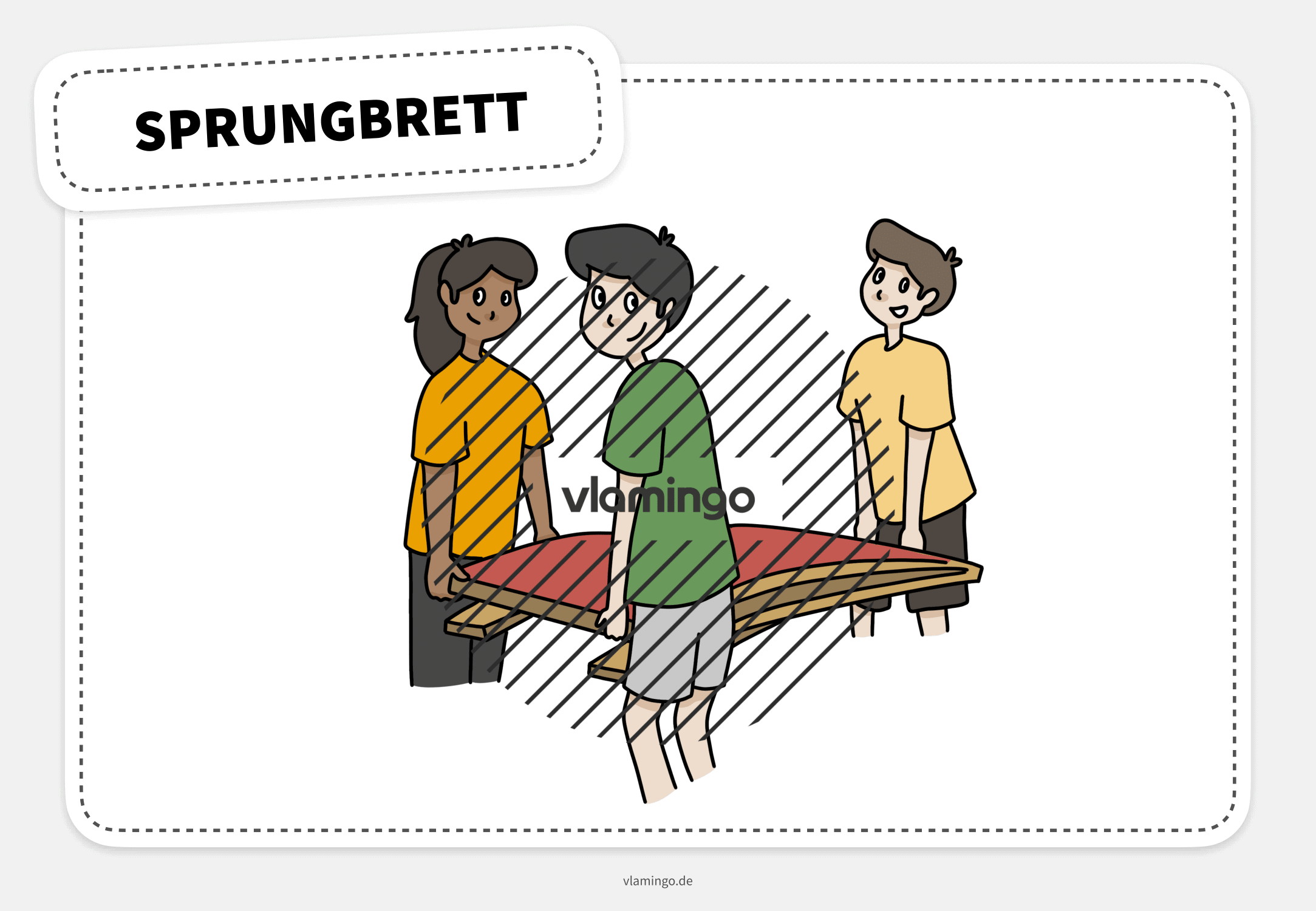 Geräteführerschein - Sprungbrett tragen