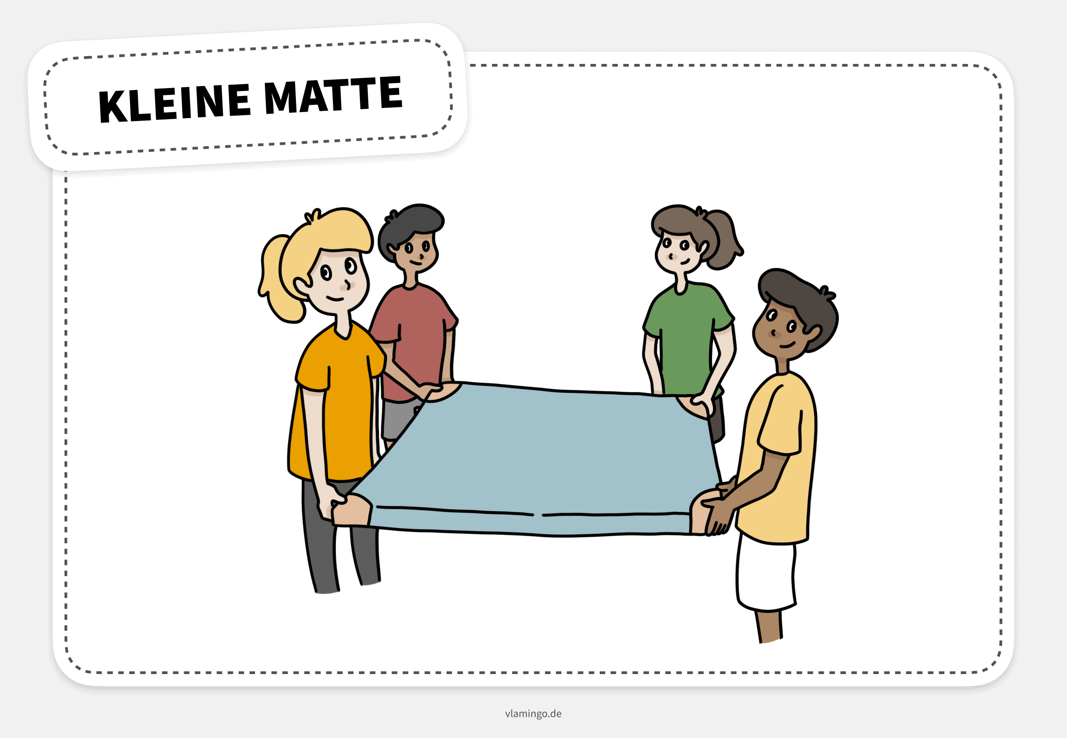 Geräteführerschein - Turnmatte tragen Geräteführerschein - Turnmatte tragen