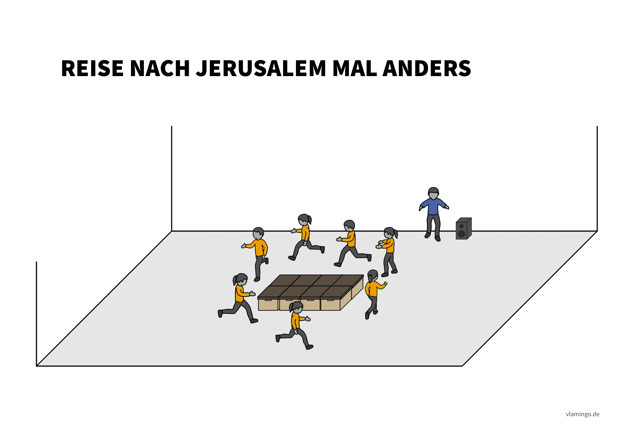 Spielidee - Reise nach Jerusalem mal anders Spielidee - Reise nach Jerusalem mal anders