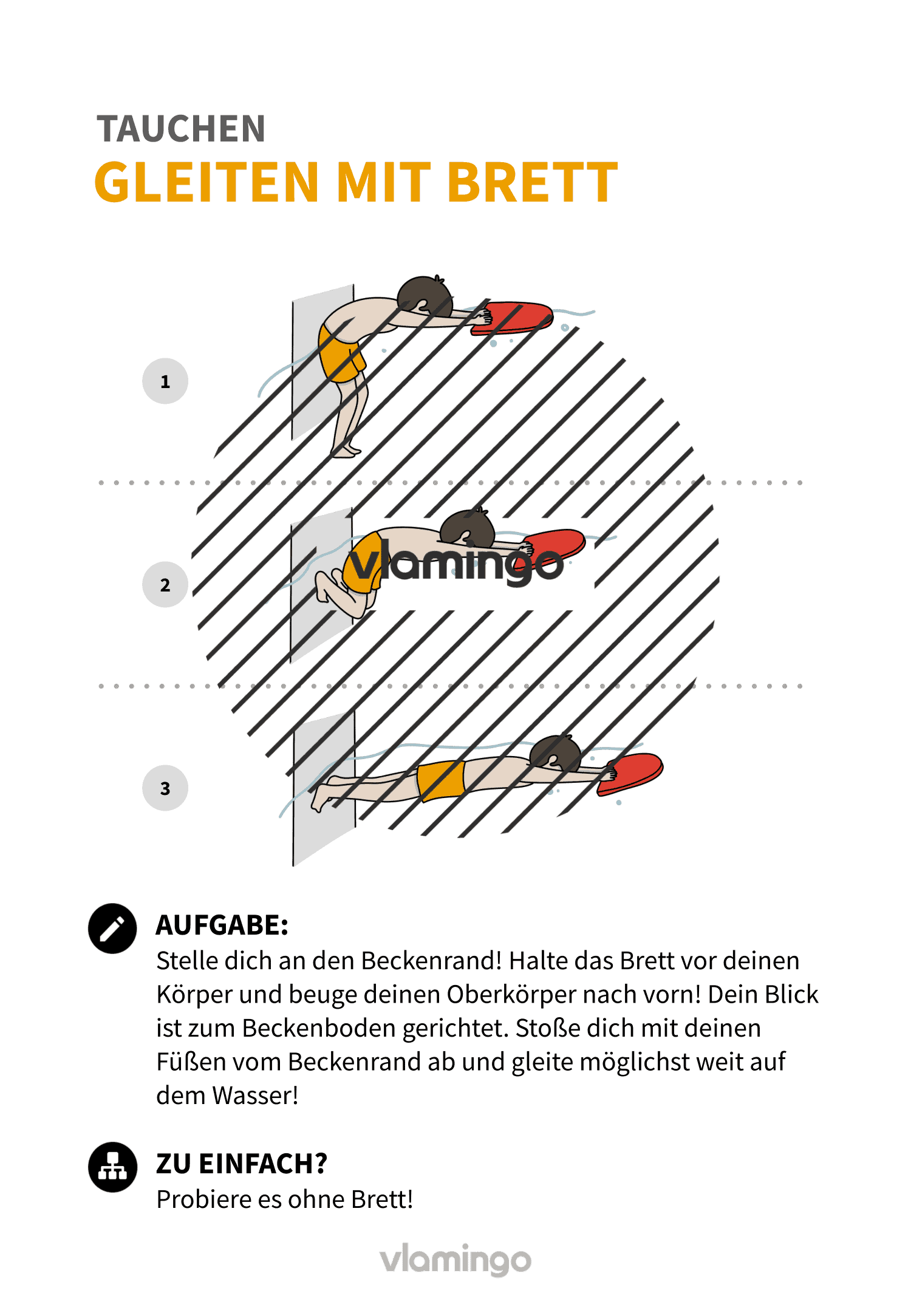 Übung 25 - Tauchen im Schwimmunterricht