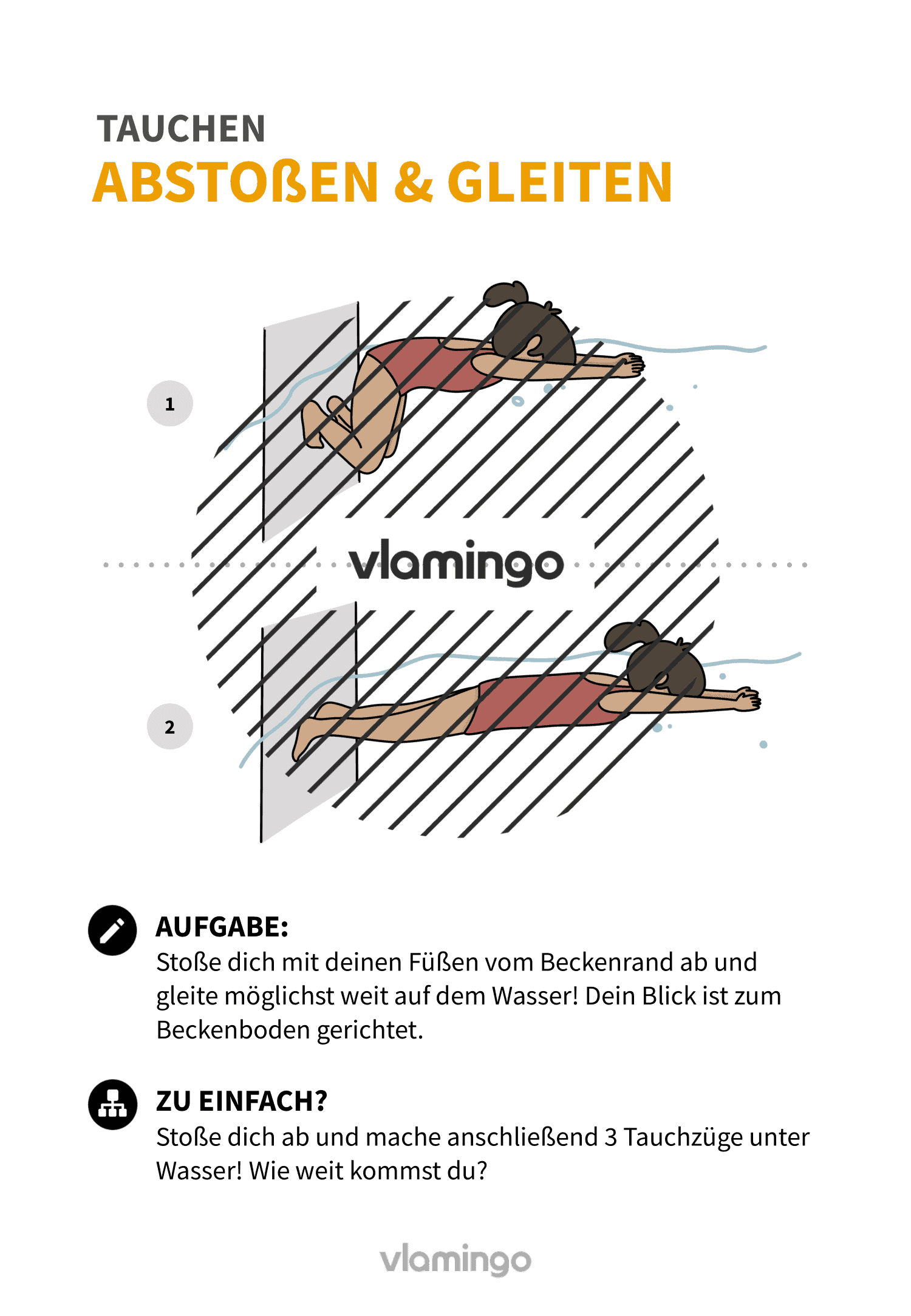 Übung 26 - Tauchen im Schwimmunterricht