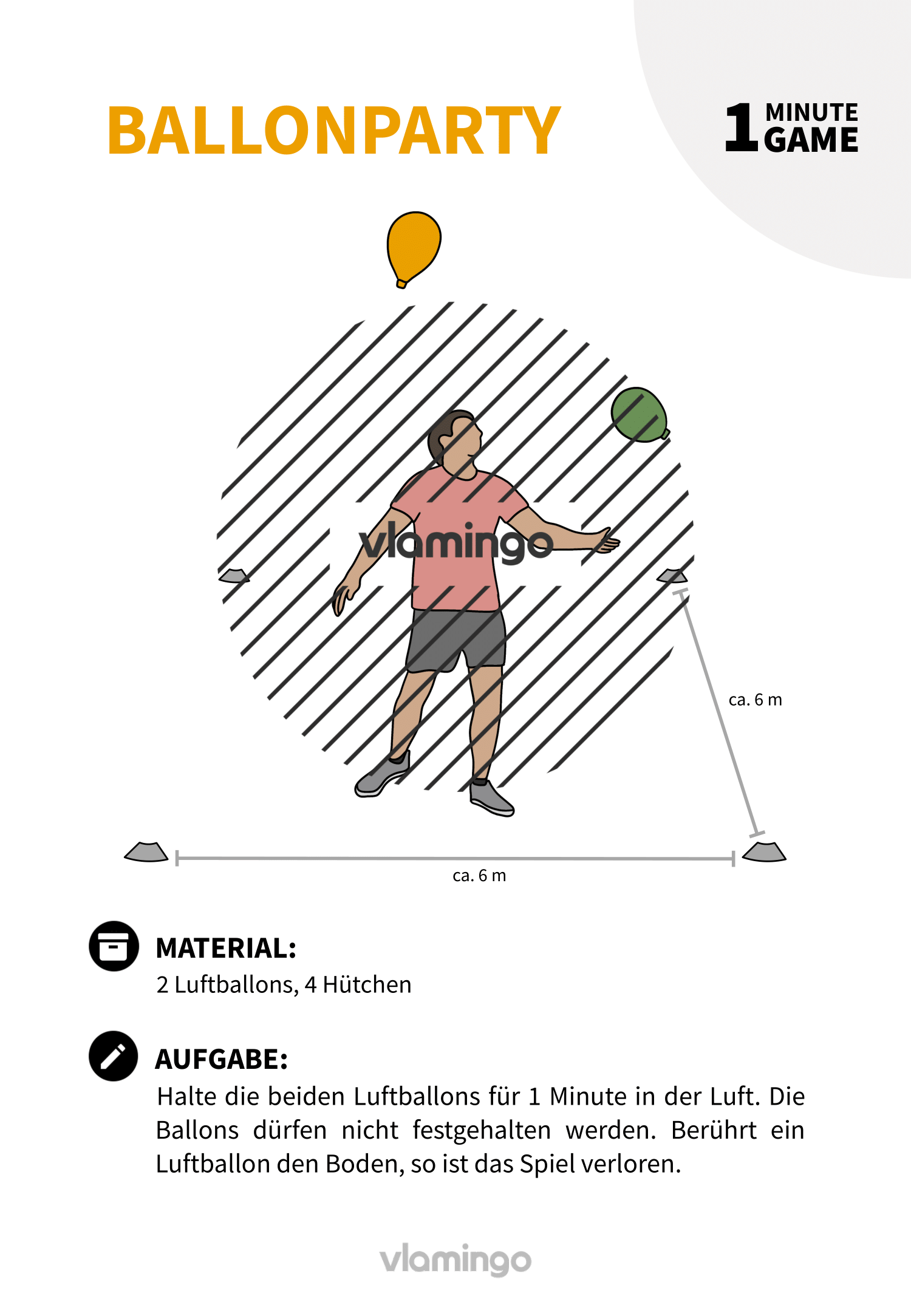 1 Minute Game - Spiel - Ballonparty 1 Minute Game - Spiel - Ballonparty