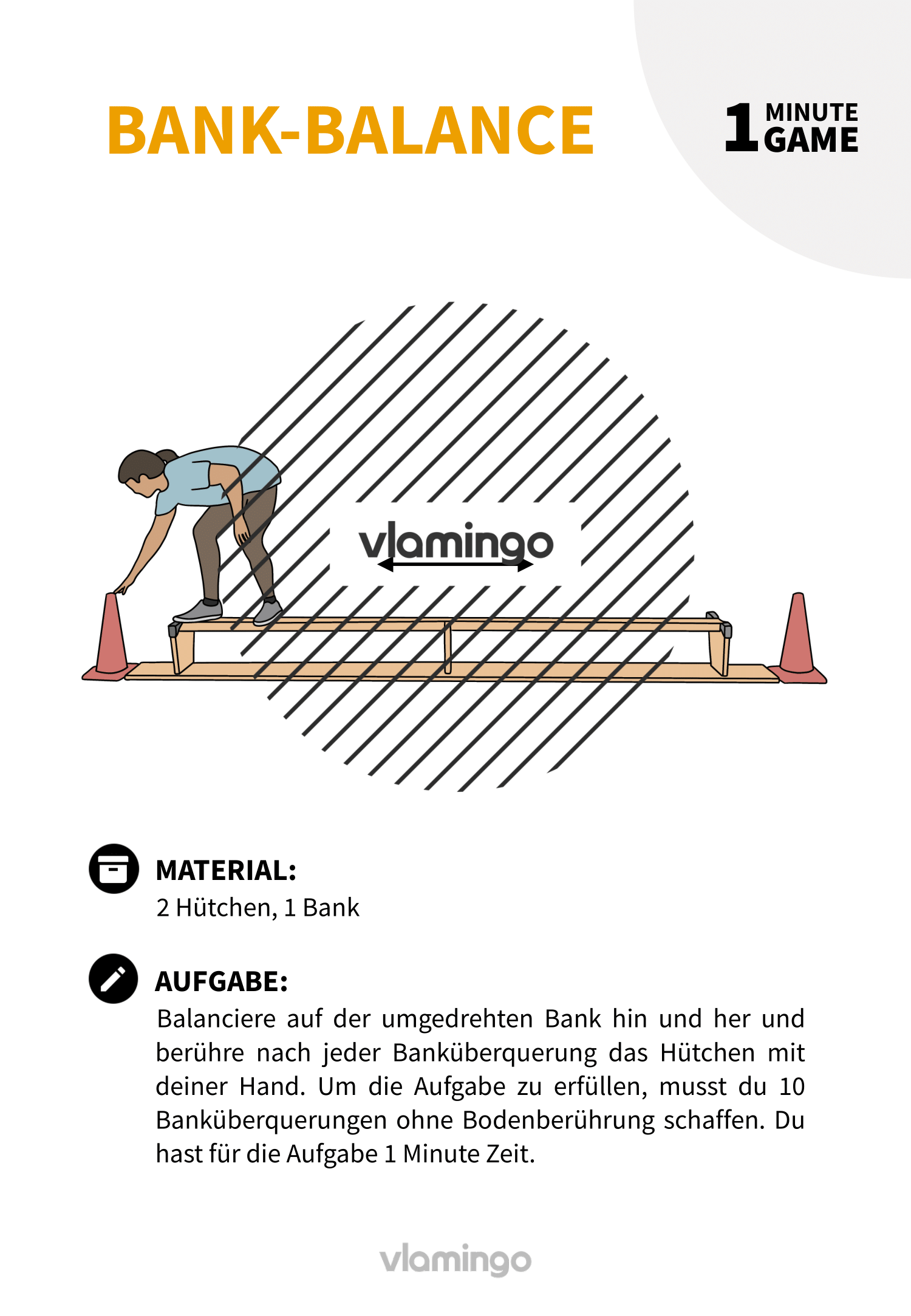 1 Minute Game - Spiel - Bank-Balance 1 Minute Game - Spiel - Bank-Balance