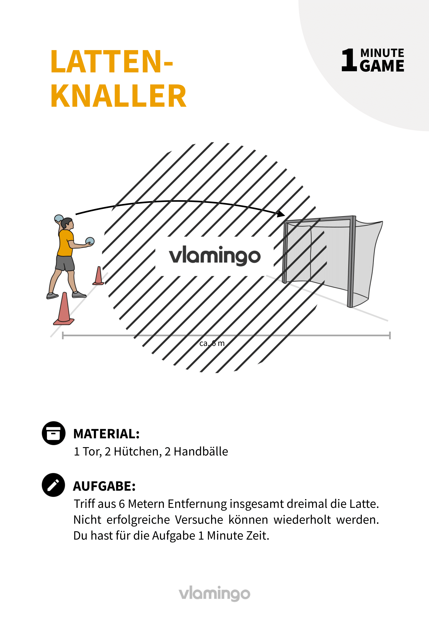 1 Minute Game - Spiel - Lattenknaller 1 Minute Game - Spiel - Lattenknaller