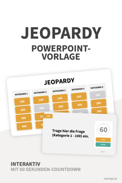 Jeopardy - PowerPoint-Vorlage (Template)