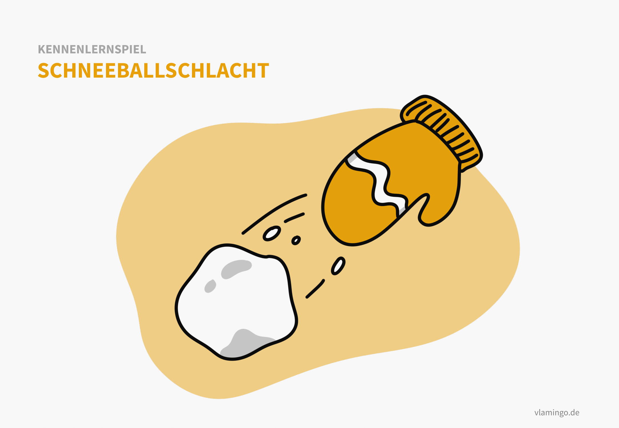 Kennenlernspiel - Schneeballschlacht Kennenlernspiel - Schneeballschlacht