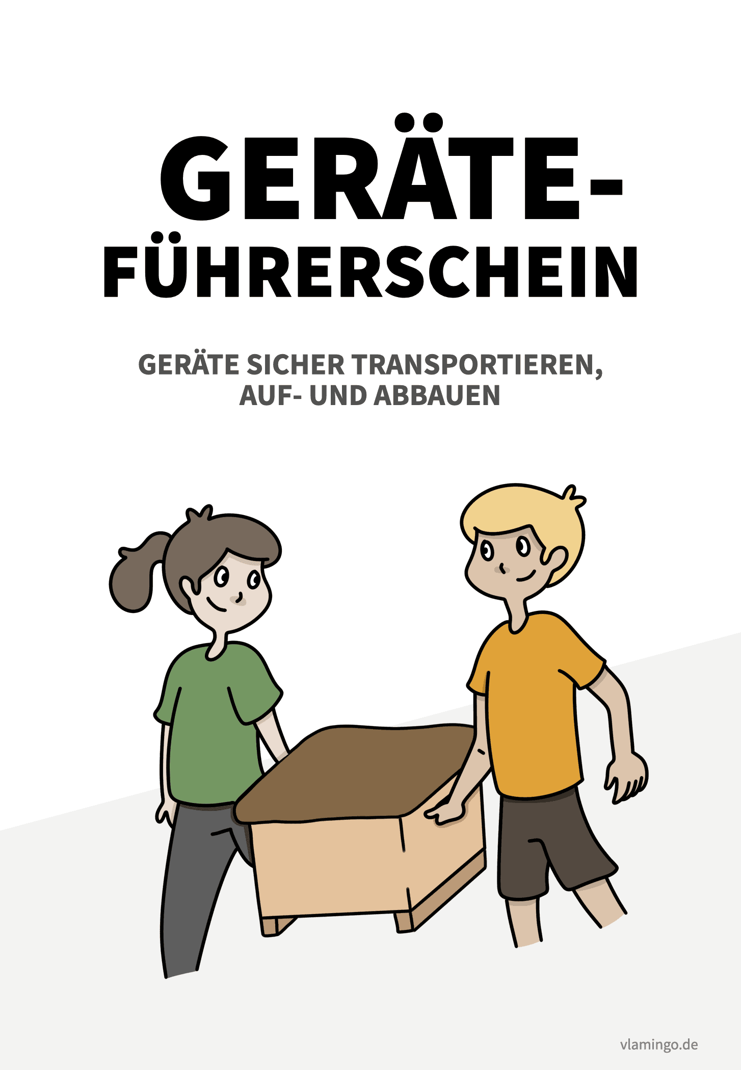 Geräteführerschein - Geräte transportieren, auf- und abbauen