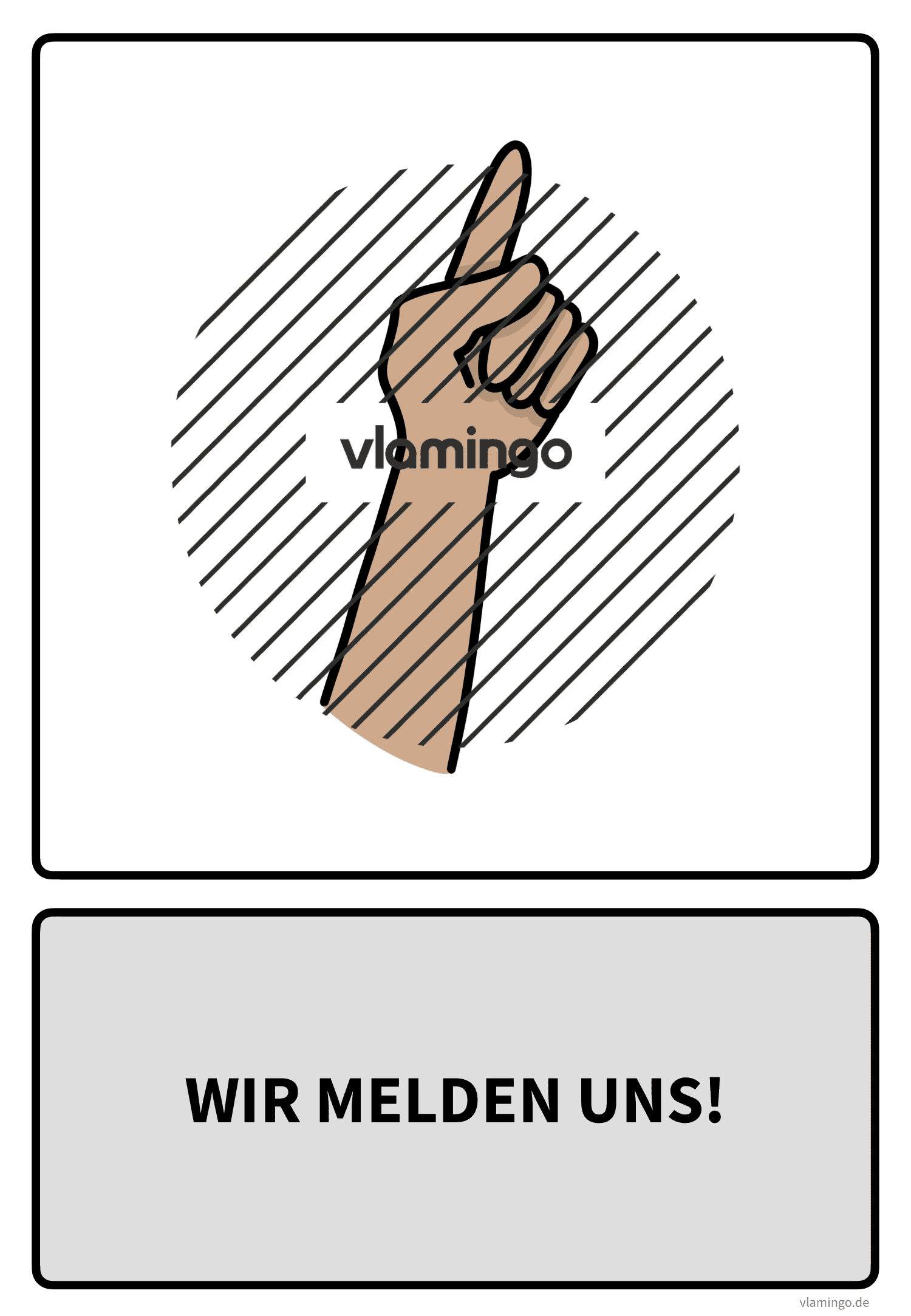 Klassenregel - Wir melden uns Klassenregel - Wir melden uns