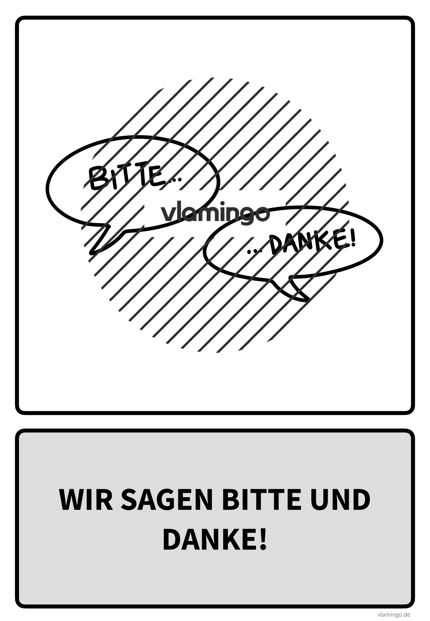 Klassenregel - Wir sagen Bitte und Danke Klassenregel - Wir sagen Bitte und Danke