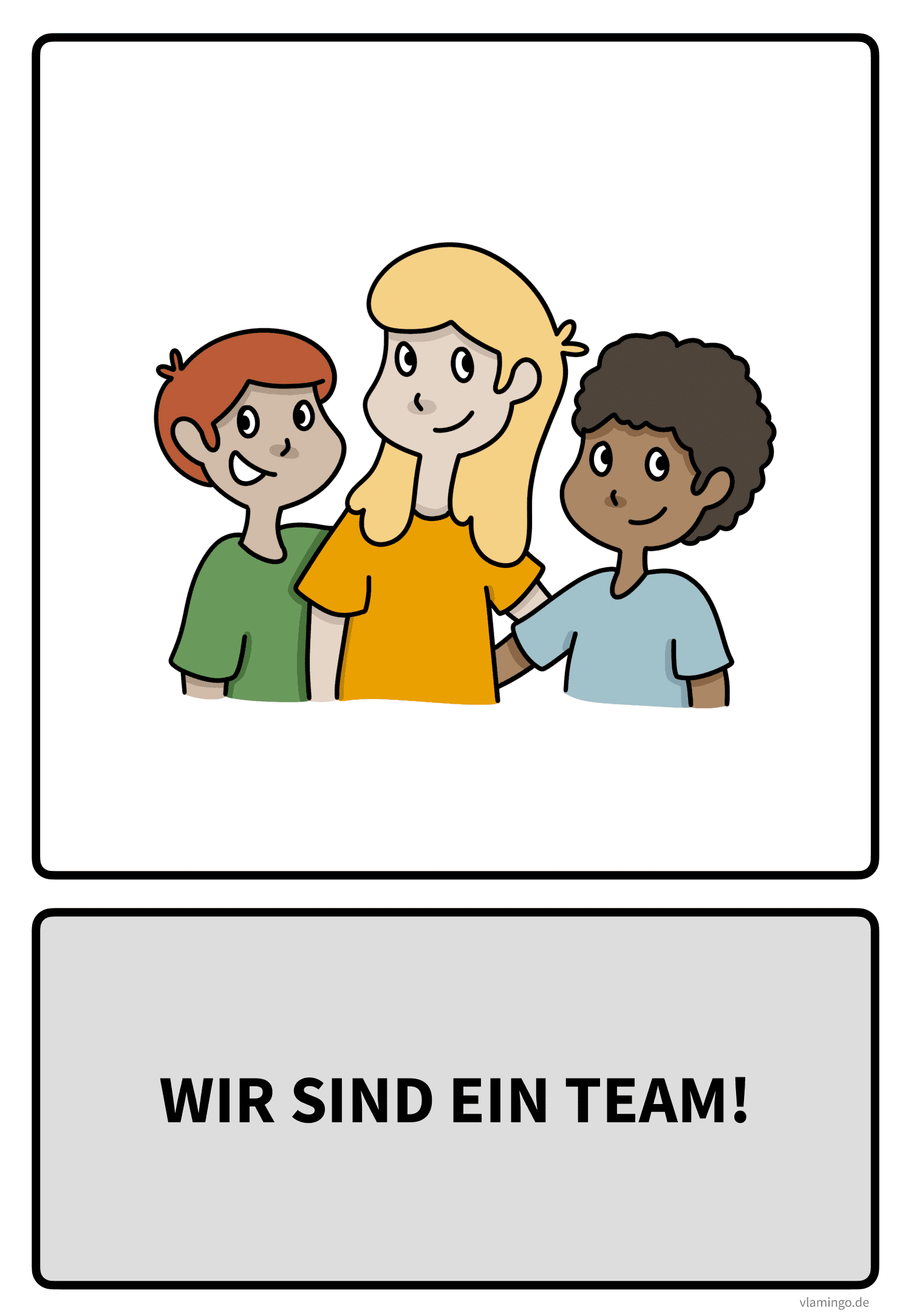 Klassenregel - Wir sind ein Team Klassenregel - Wir sind ein Team