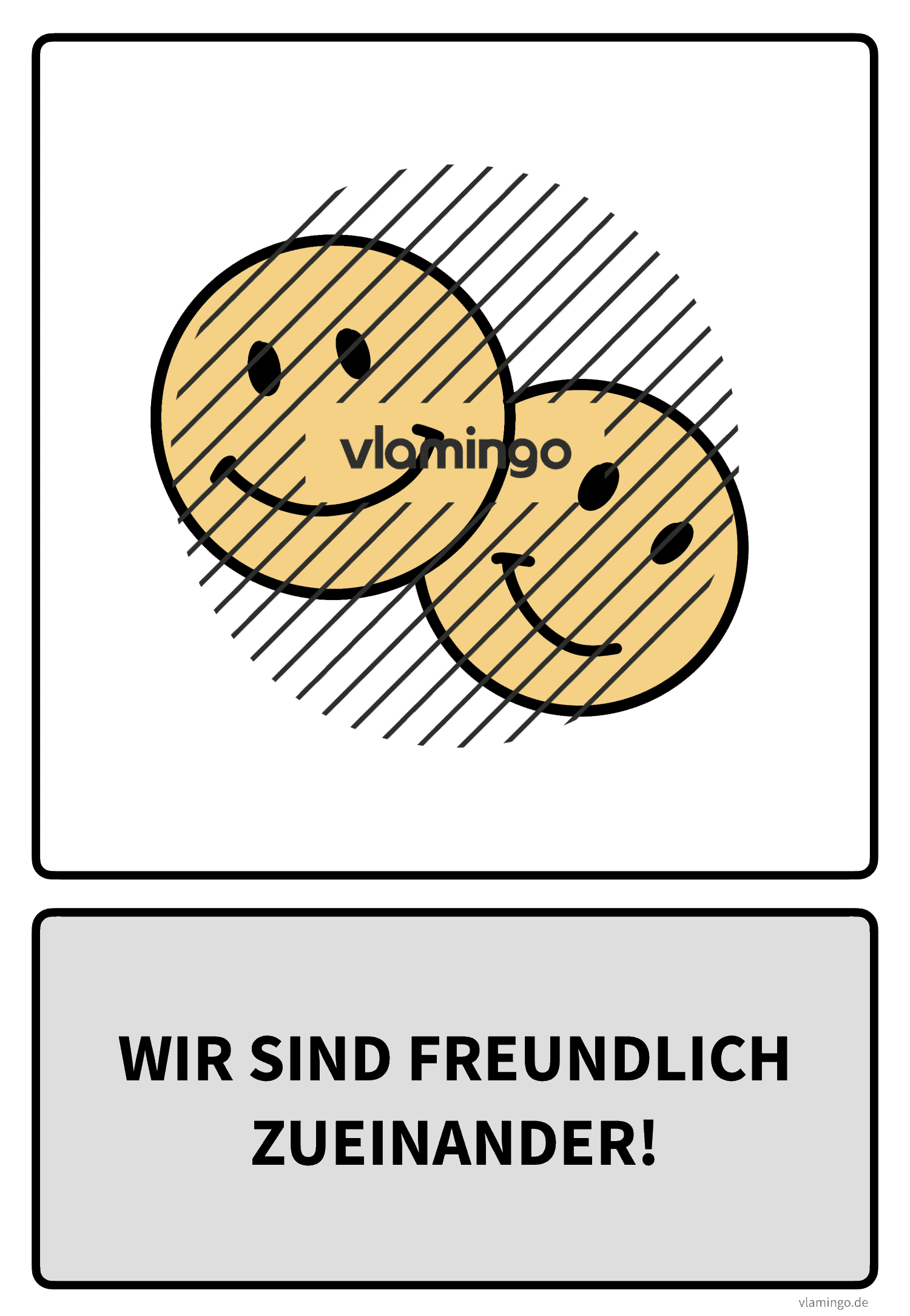 Klassenregel - Wir sind freundlich zueinander Klassenregel - Wir sind freundlich zueinander