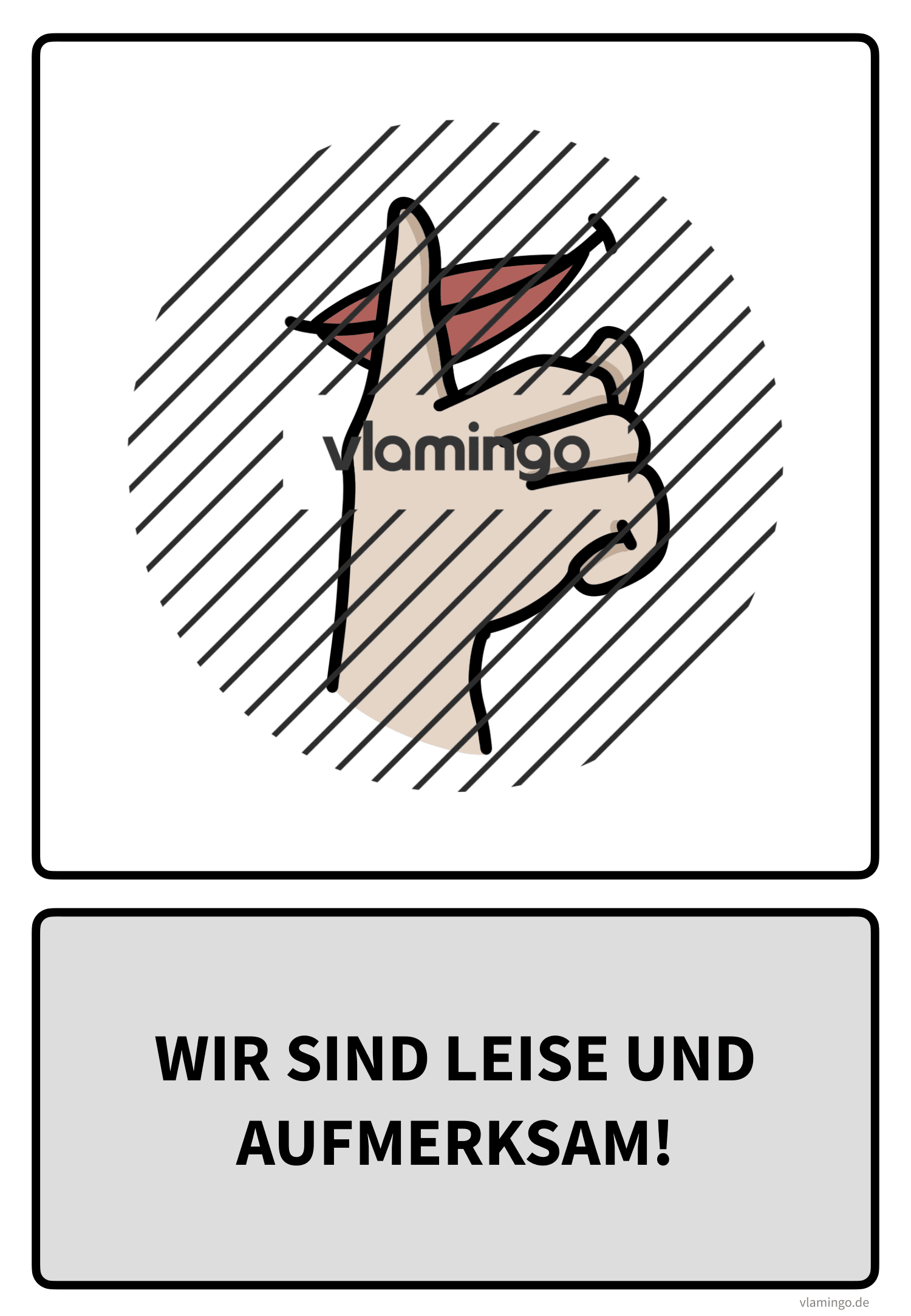 Sportregel - Wir sind leise und aufmerksam Sportregel - Wir sind leise und aufmerksam
