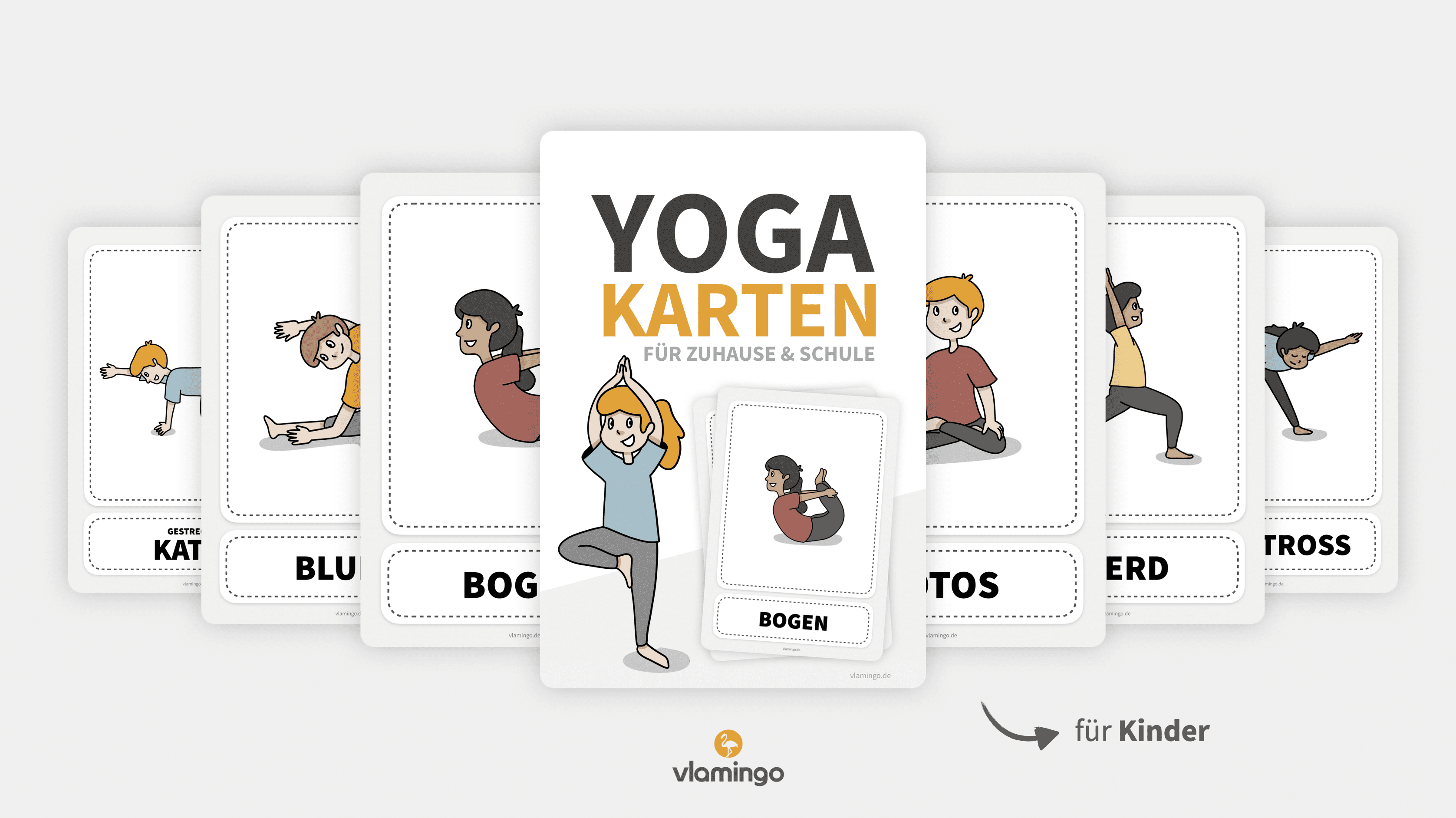 Kinderyoga - Bildkarten