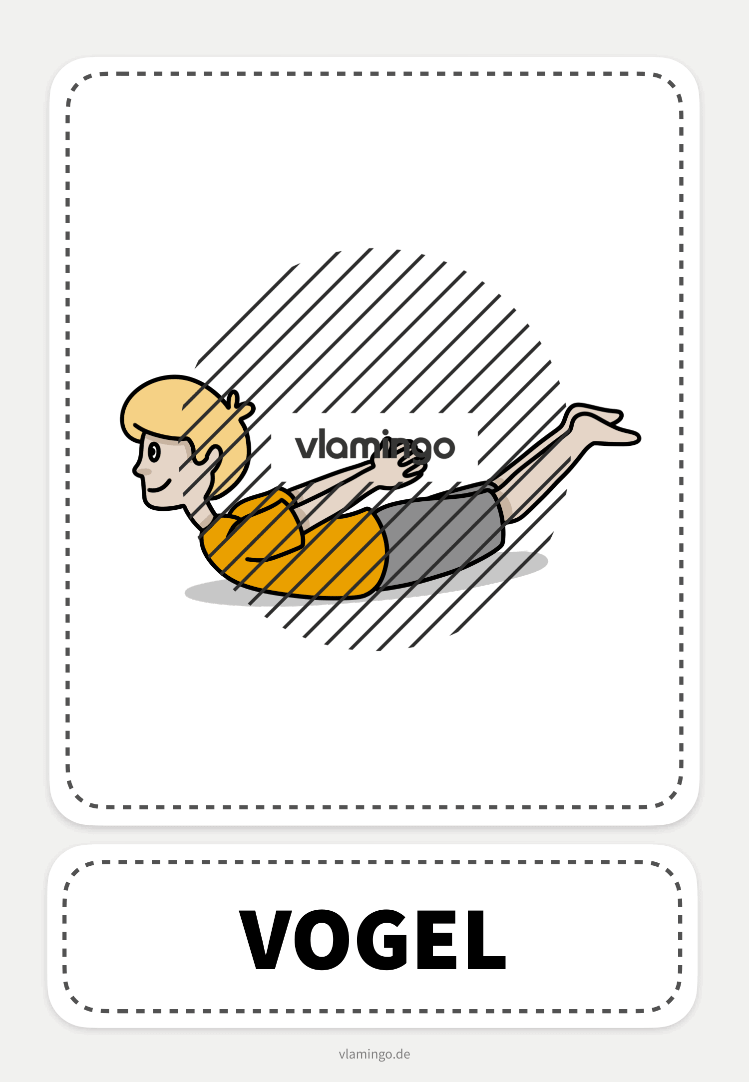 Kobra - Yoga-Übung (Kinderyoga)