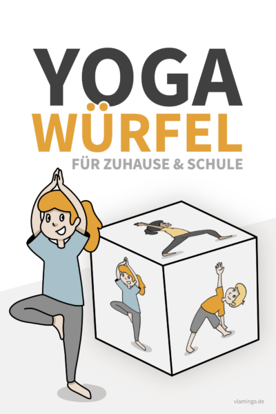 Yoga-Würfel für Kinder (Bastelanleitung)