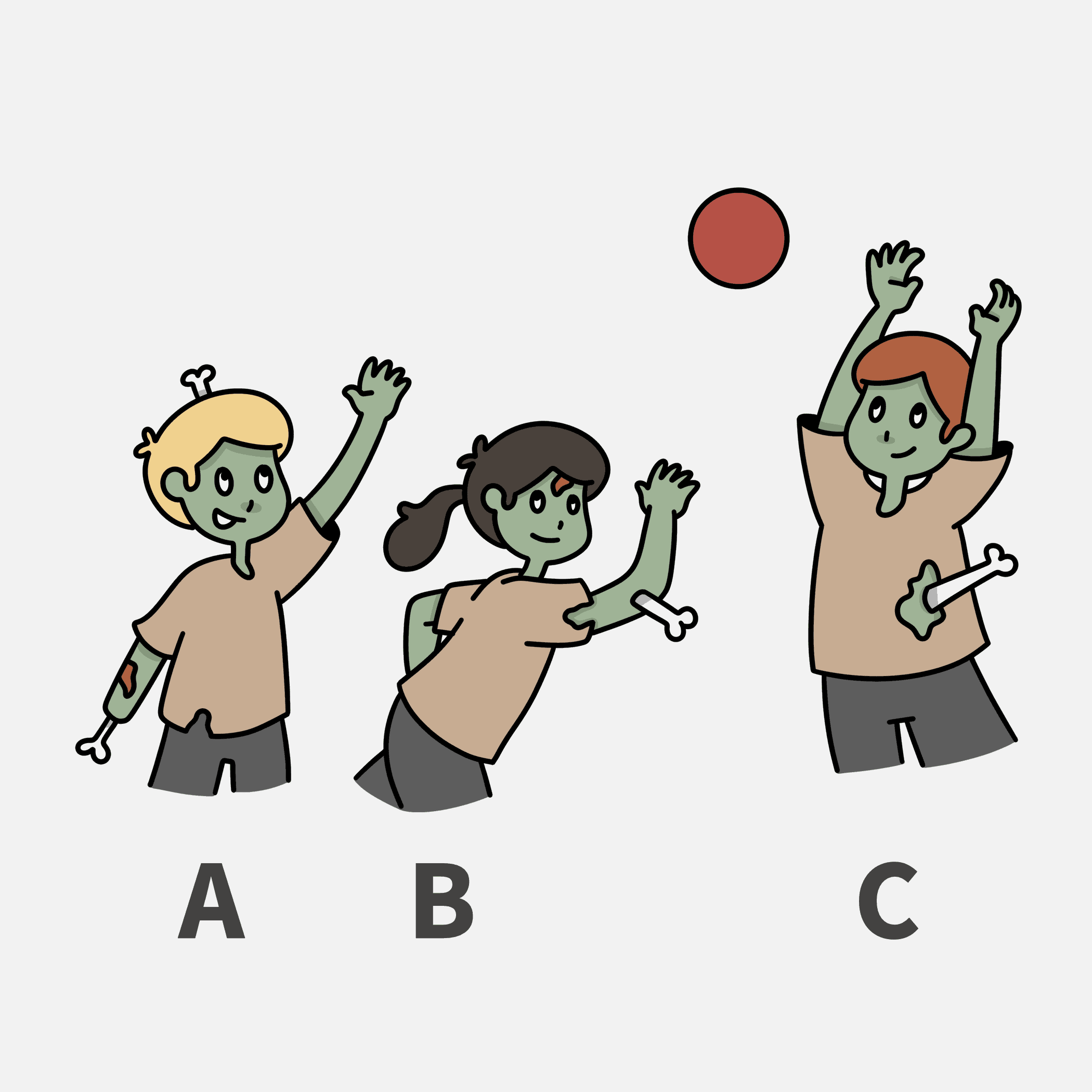 ABC-Zombieball - Merkball