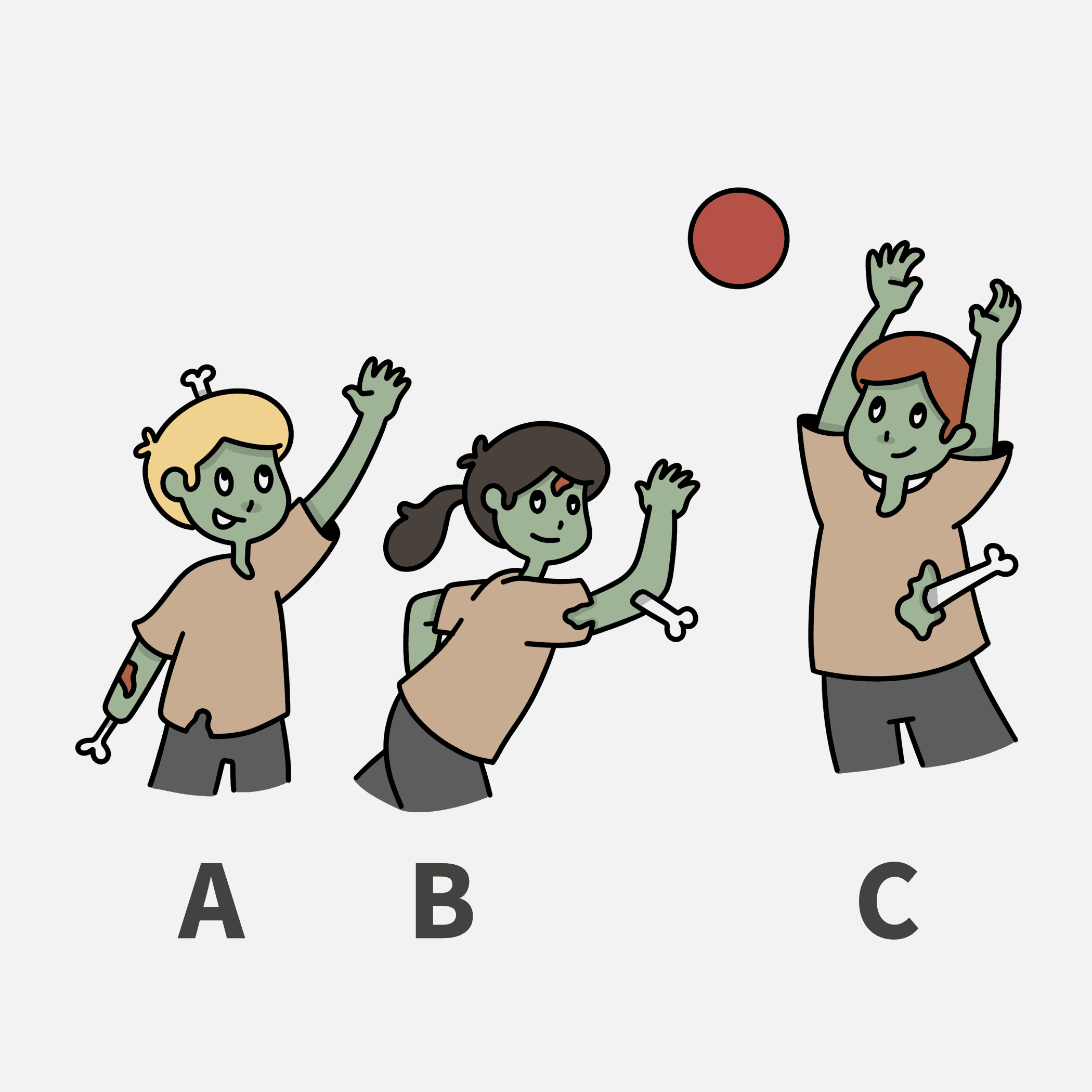 ABC-Zombieball - Merkball ABC-Zombieball - Merkball