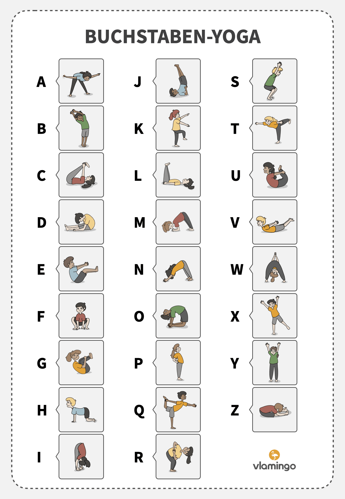 Buchstaben-Yoga 2 Buchstaben-Yoga 2