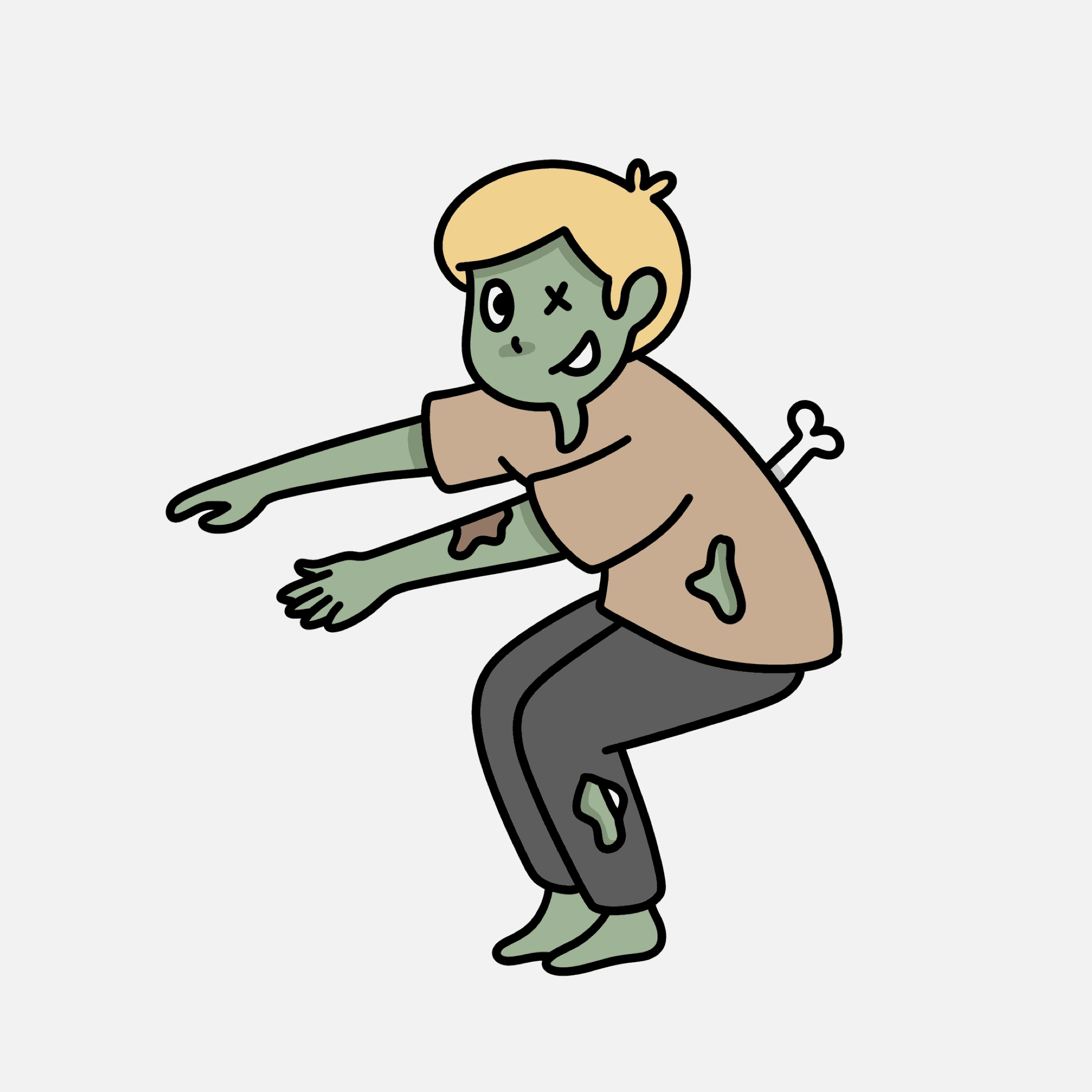 Fitness-Zombieball Geräte-Zombieball