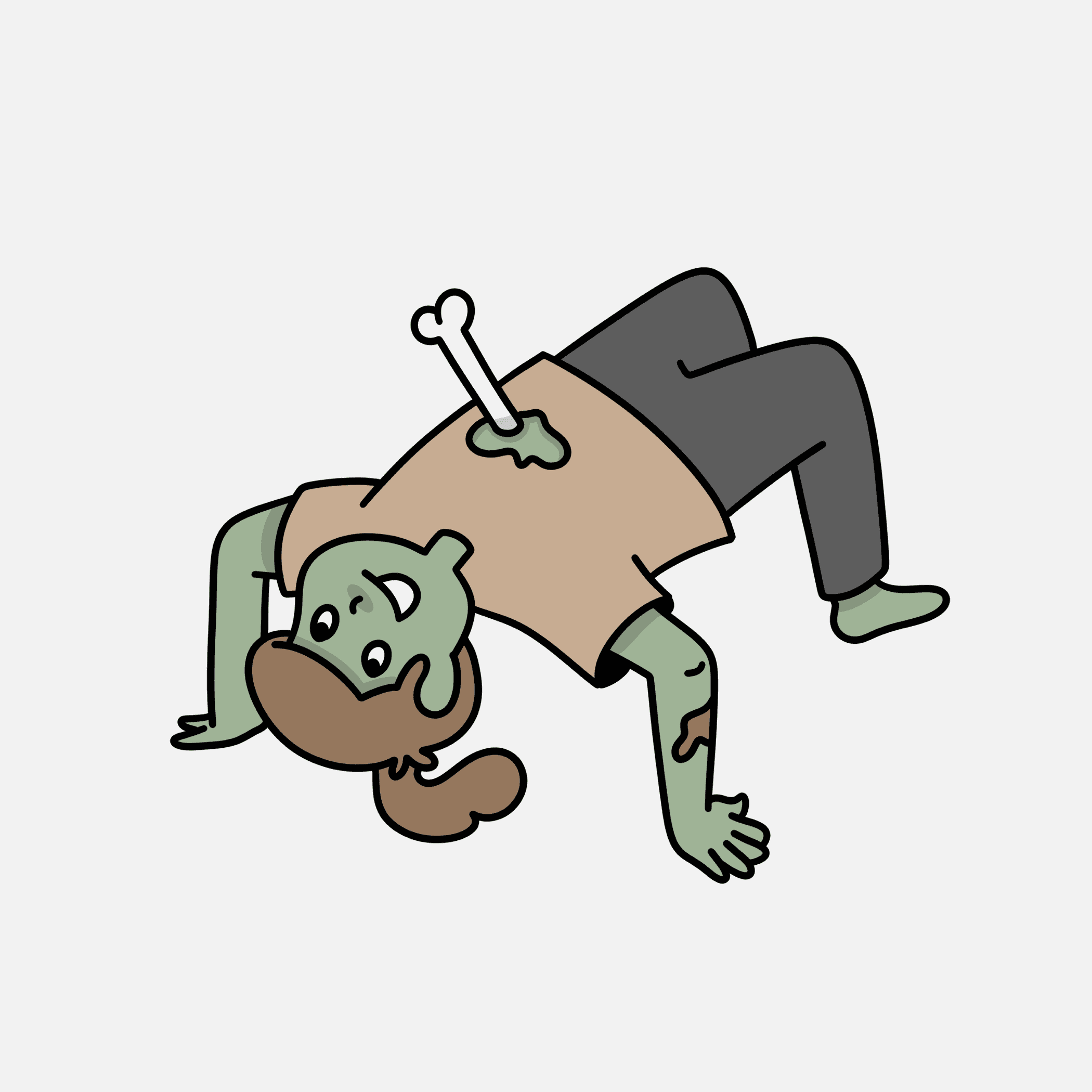 Krebszombieball Krebs-Zombieball