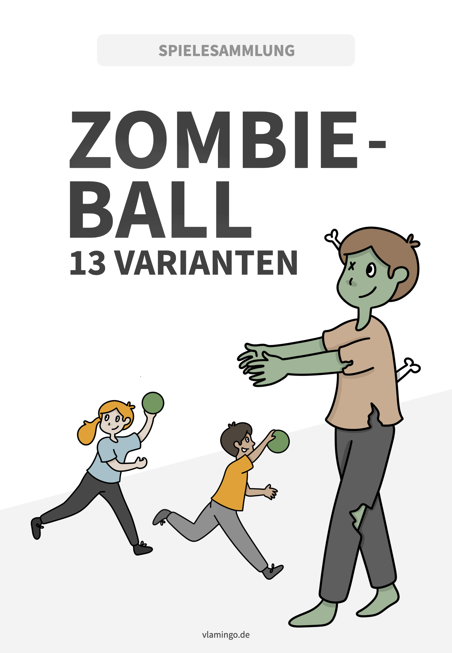 Zombieball Merkball - 13 Varianten für den Sportunterricht