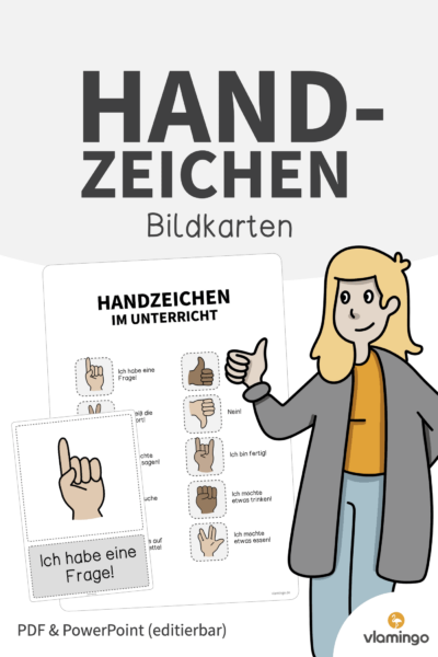 Handzeichen im Unterricht
