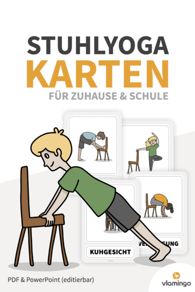 35 Stuhl-Yoga-Übungen für Kinder