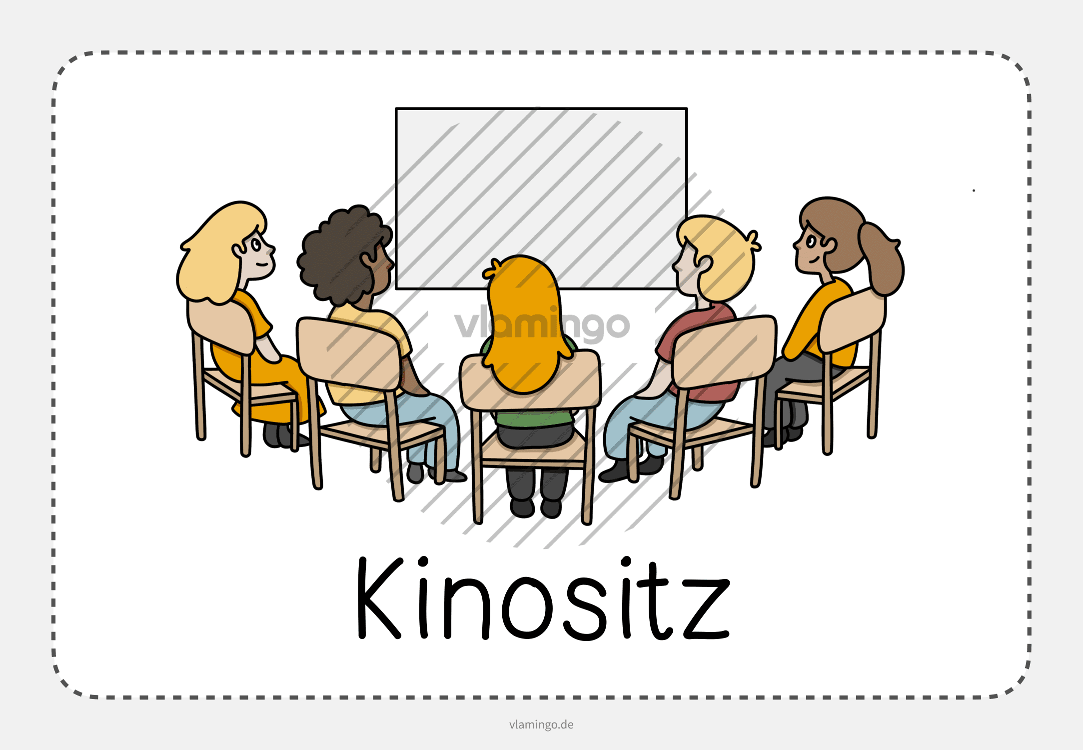 Kinositz - Bildkarte Kinositz - Bildkarte