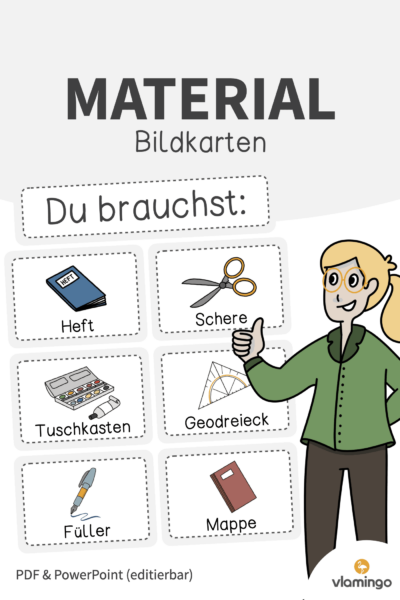 Material - Du brauchst - Bildkarten Material - Du brauchst - Bildkarten