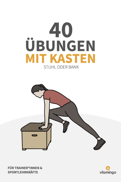 Fitness mit Kasten, Stuhl & Bank - 40 Übungskarten - Workout