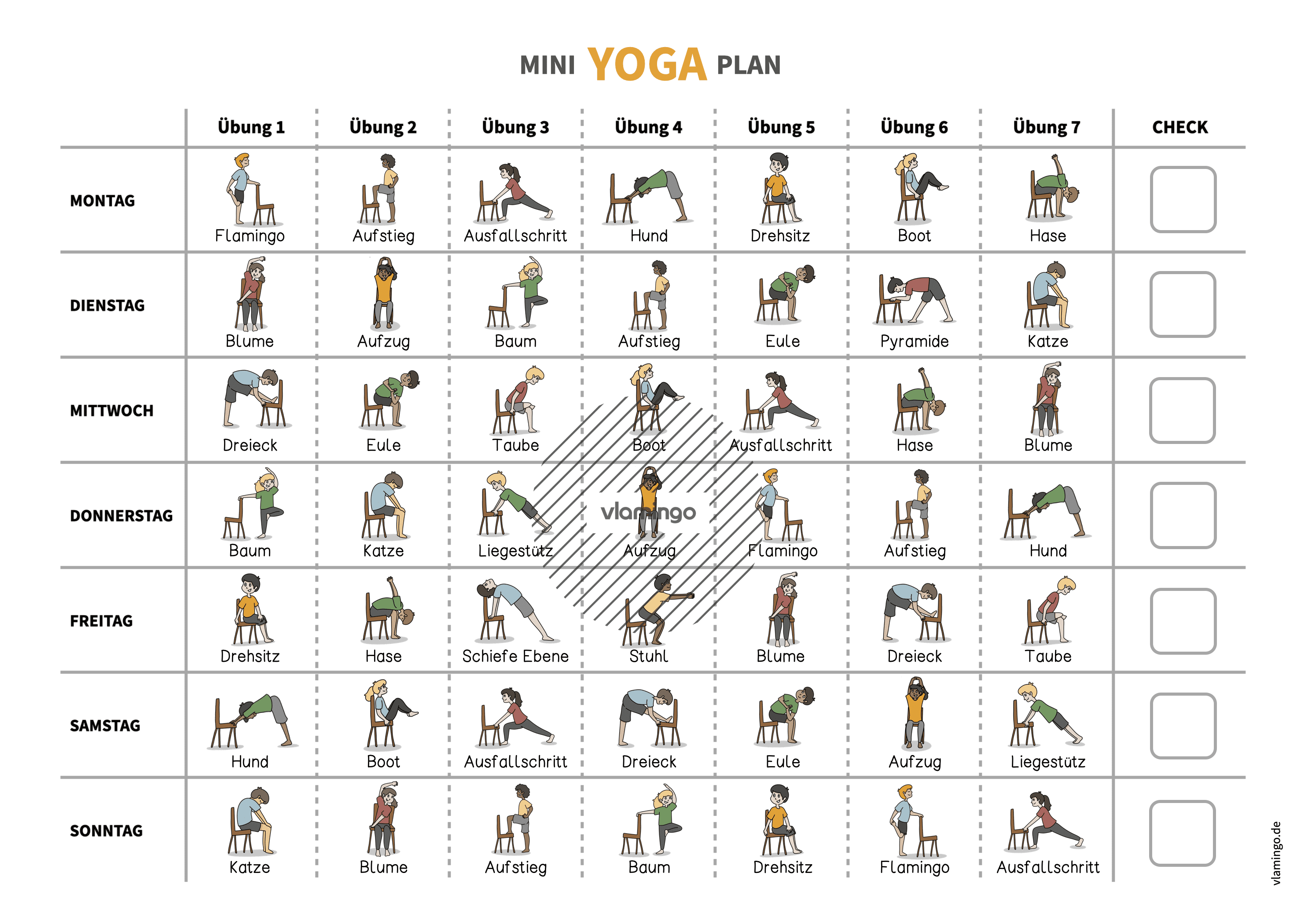 Yoga-Plan für Kinder 2 Yoga-Plan für Kinder 2