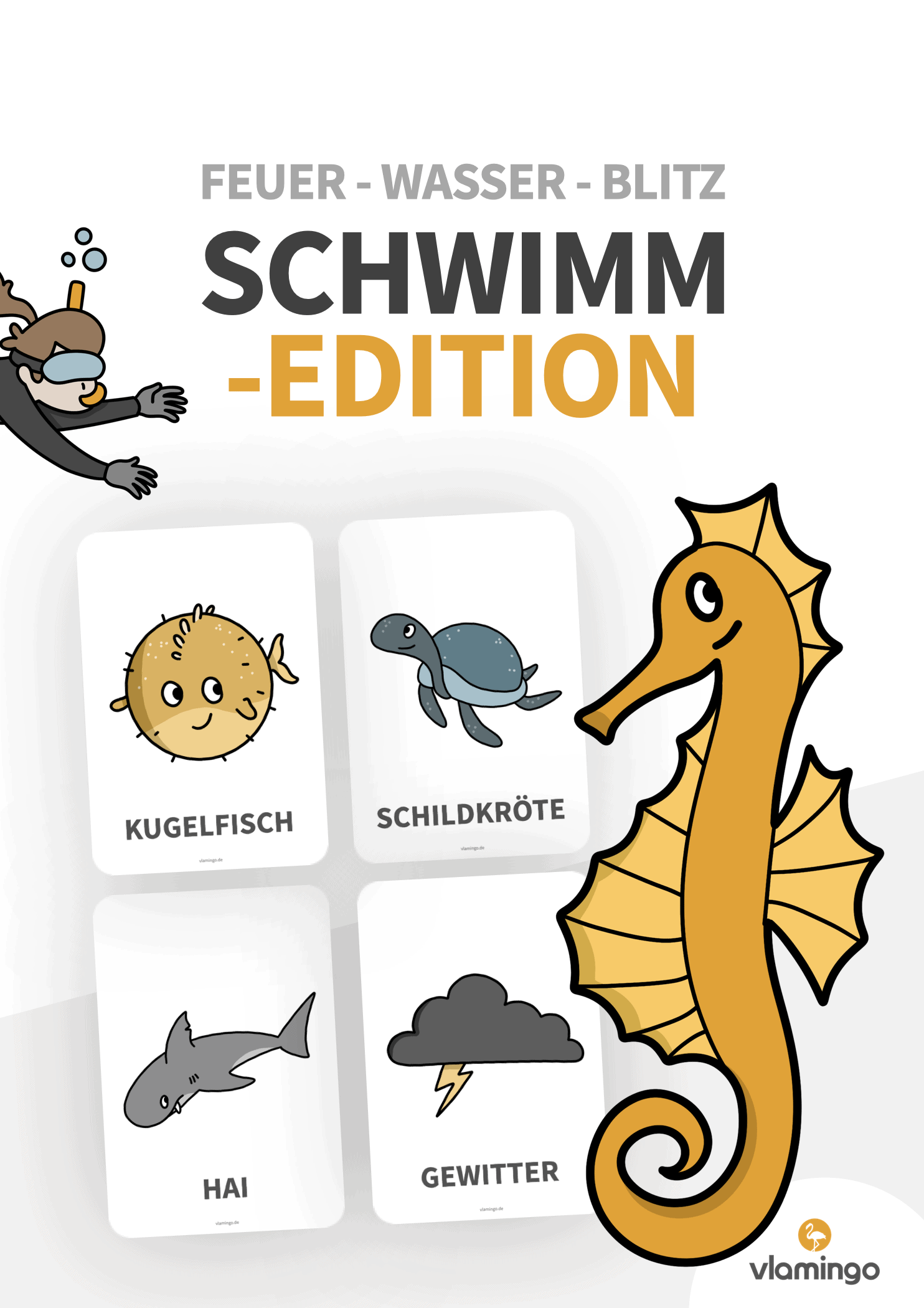 Feuer, Wasser, Blitz - Schwimmedition Feuer, Wasser, Blitz - Schwimmedition für den Schwimmunterricht