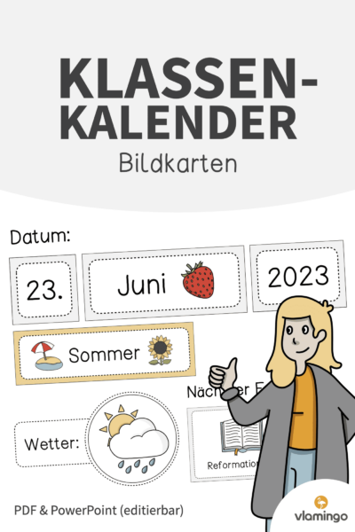 Klassenkalender - Tafelkalender