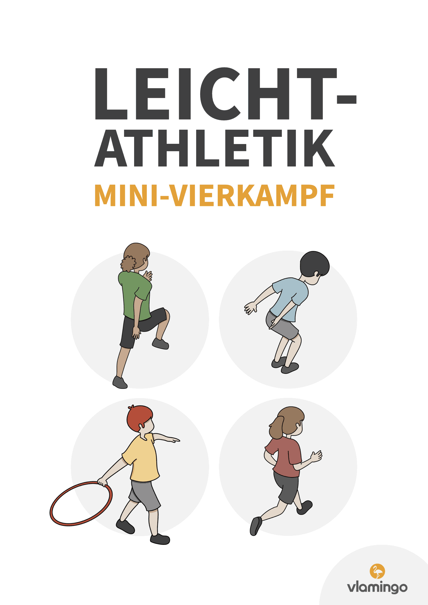 Leichtathletik - Mini-Vierkampf für den Sportunterricht & Sportfeste