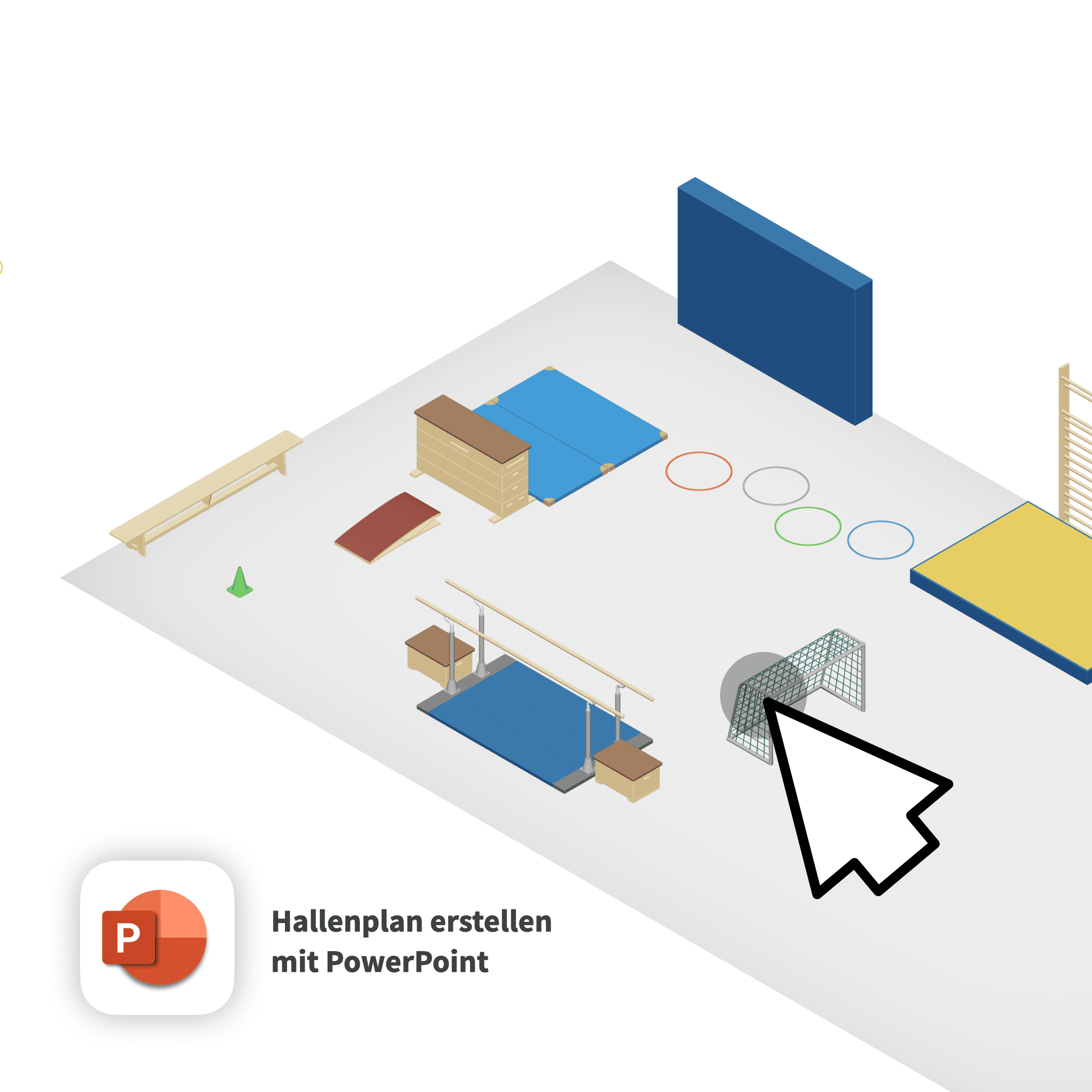 3D Hallenplaner - PowerPoint-Version
