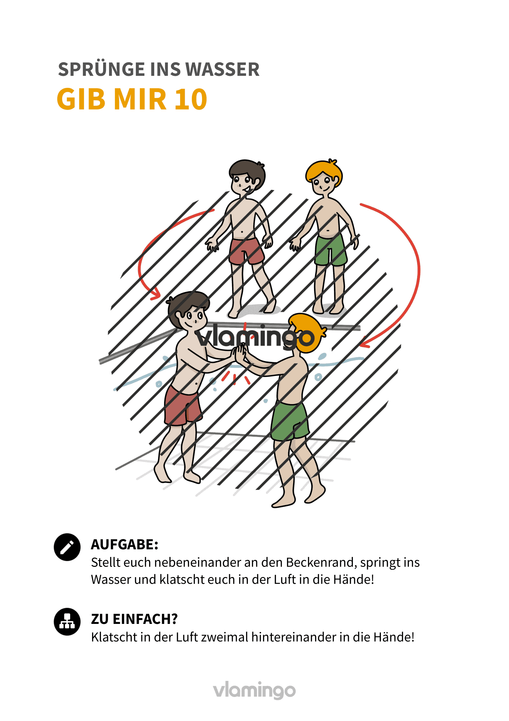 Gib mir 10 - Sprünge ins Wasser für Anfänger - Wasserspringen Gib mir 10 - Sprünge ins Wasser für Anfänger - Wasserspringen