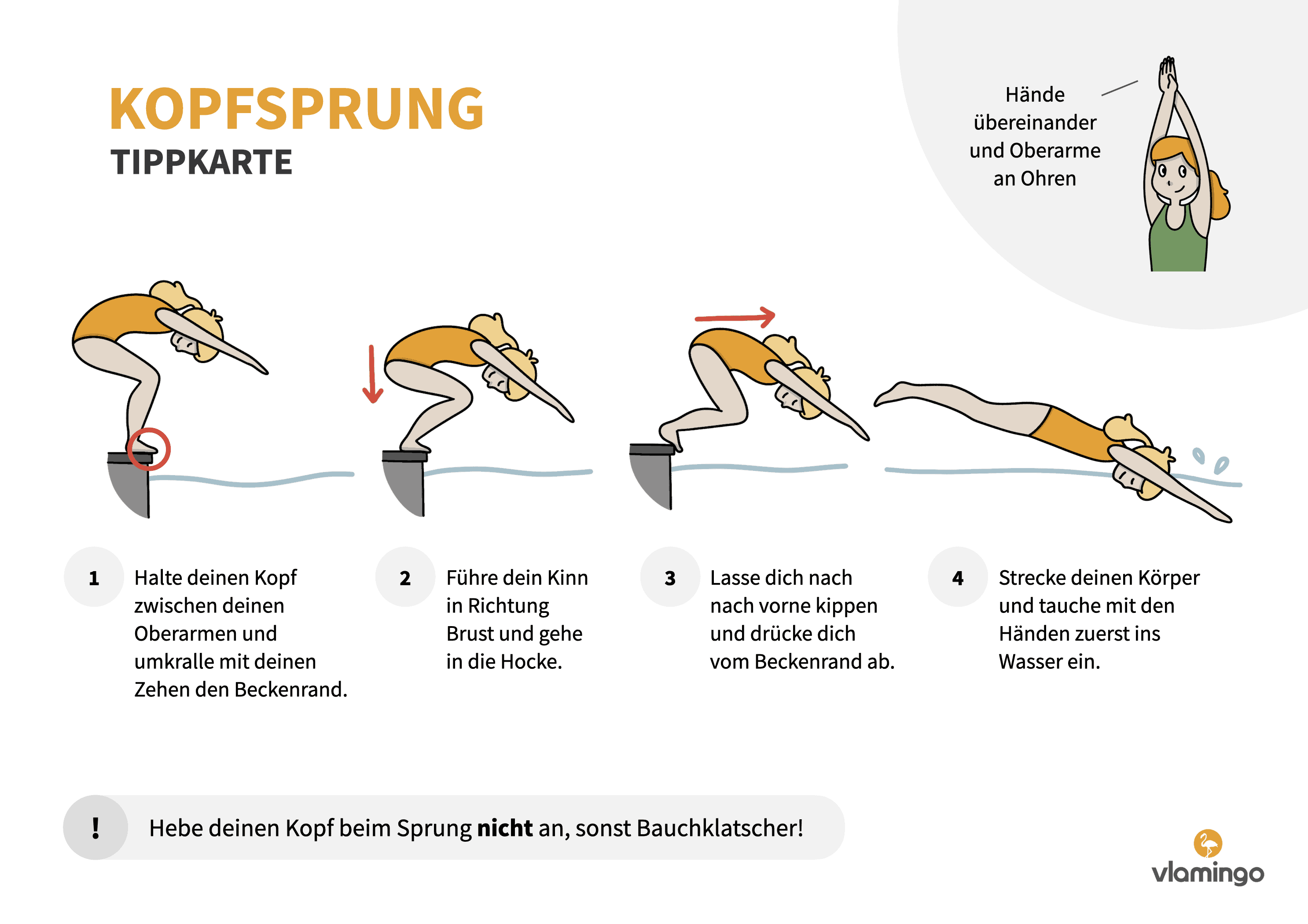 Kopfsprung - Tipps & Anleitung 2 Kopfsprung - Tipps & Anleitung 2