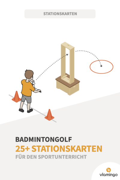 Badmintongolf im Sportunterricht