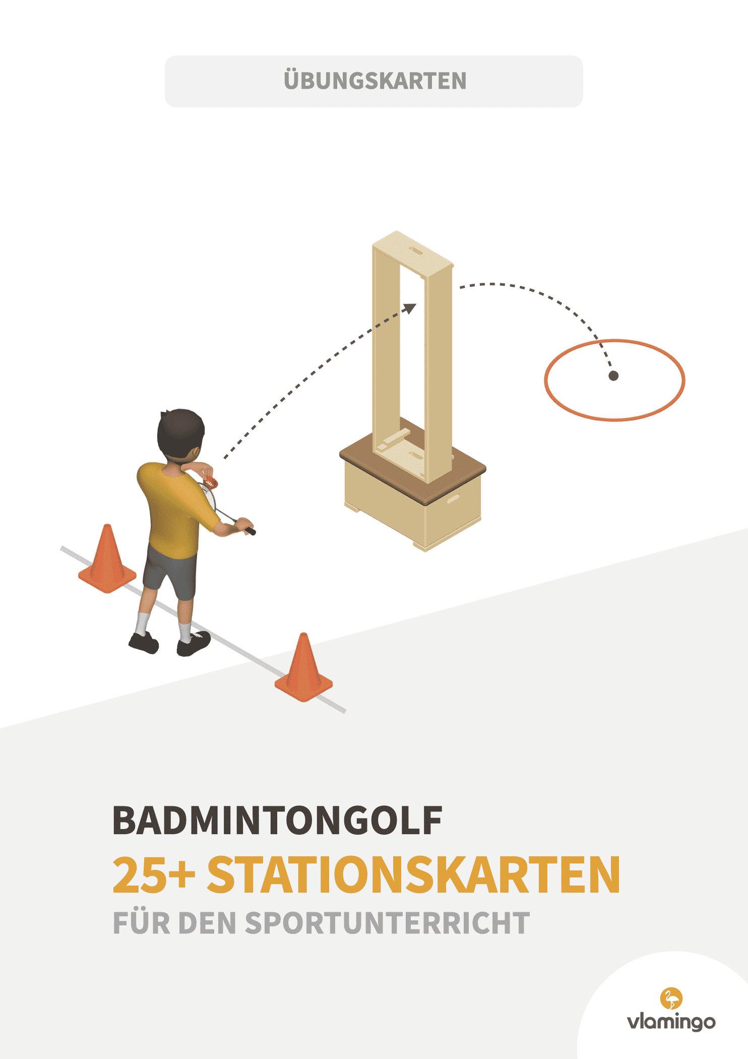Badmintongolf im Sportunterricht - Stationskarten